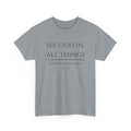 See God In All Things tee | Inspirational Christian faith shirt