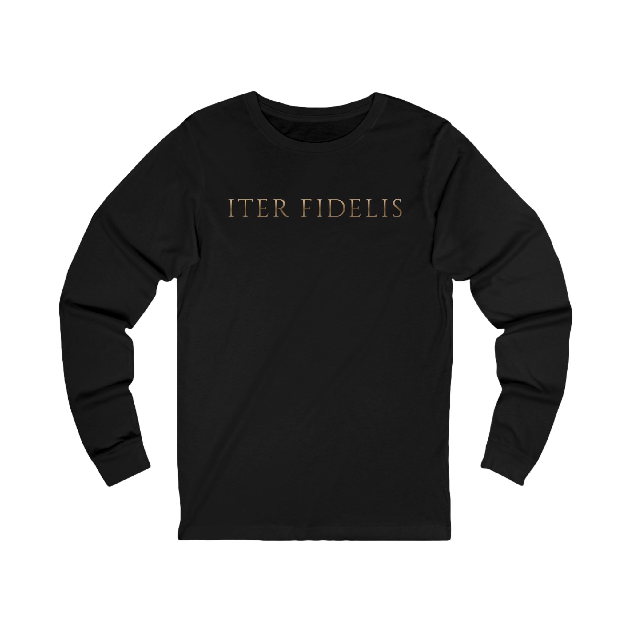 Train Your Mind Long Sleeve — Iter Fidelis