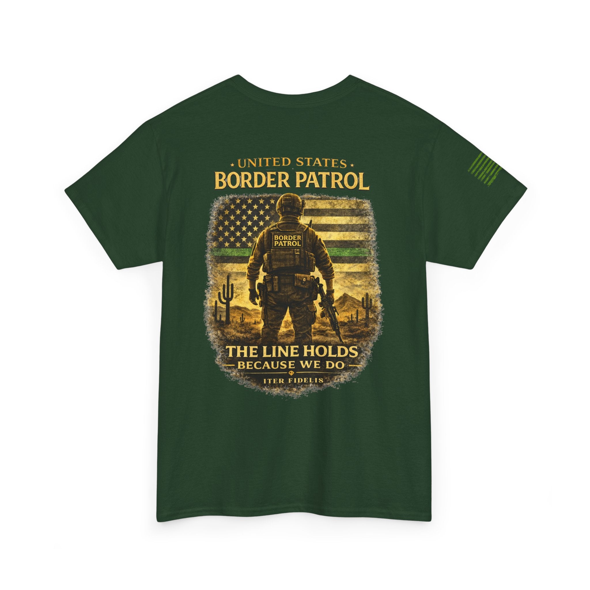 The Line Holds – Border Patrol Tribute Tee