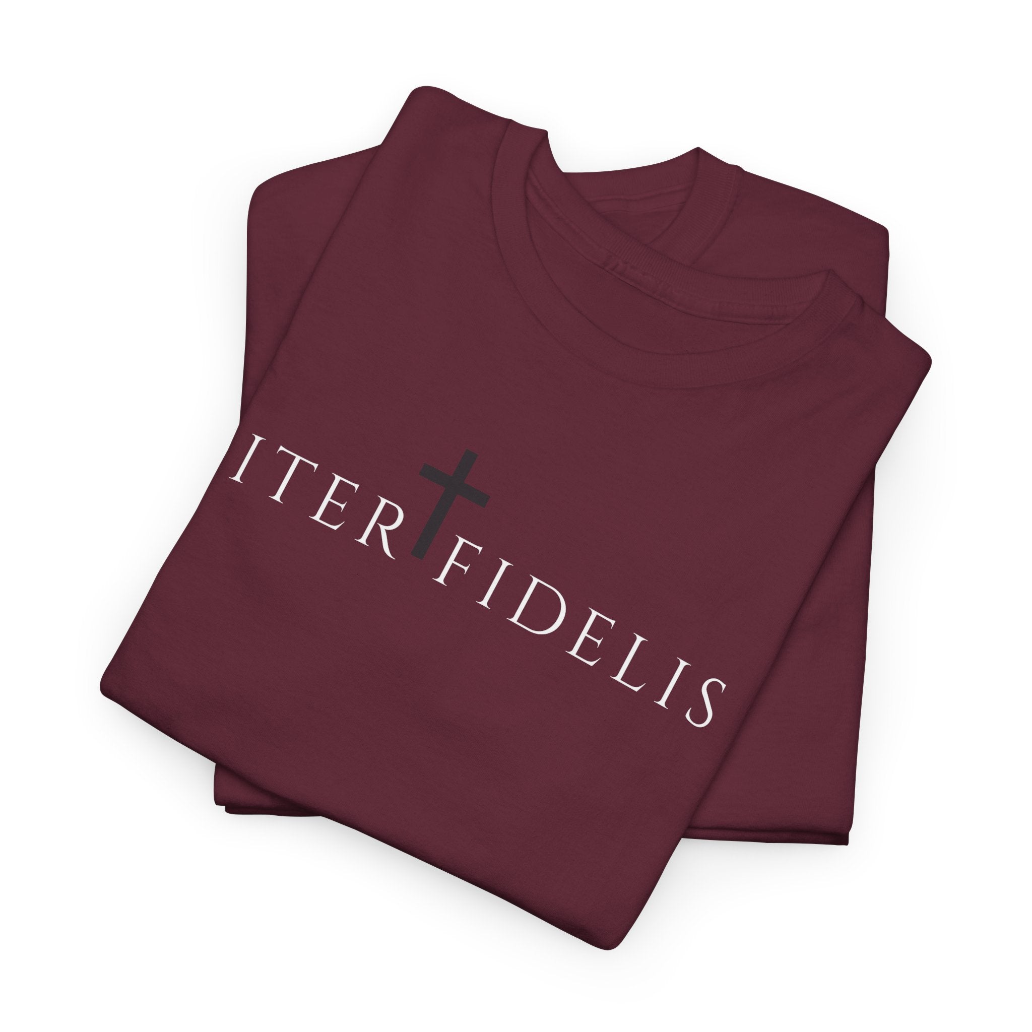 T‑Shirt — Iter Fidelis | "I Saw You in the Dark" Psalm 139 Christian Tee