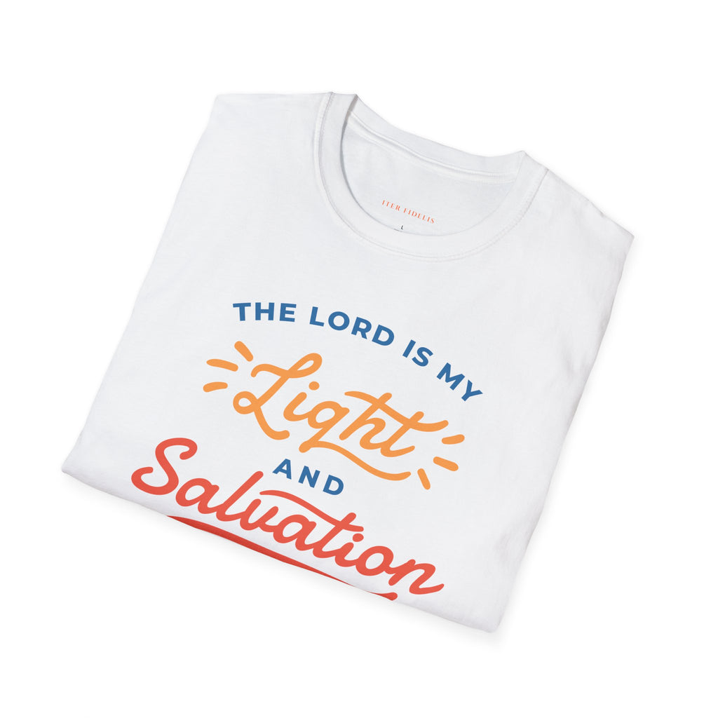 Light and Salvation Psalm 27:1 Tee — Iter Fidelis