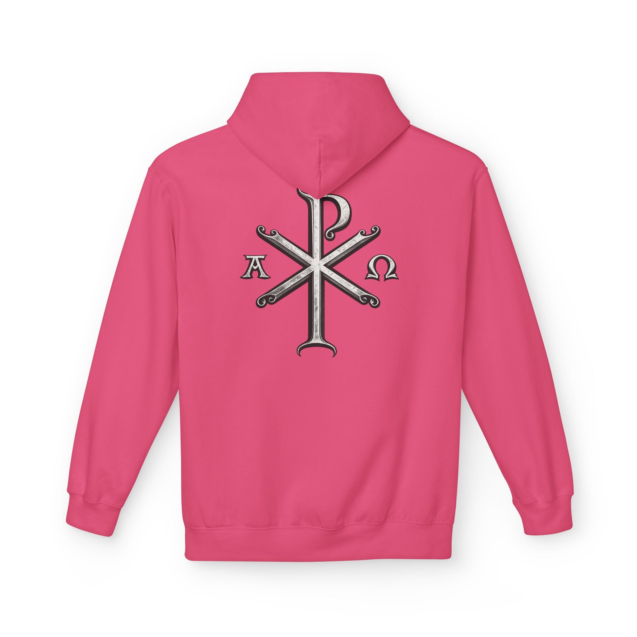 Christian Chi-Rho Hoodie — Iter Fidelis Faith Pullover
