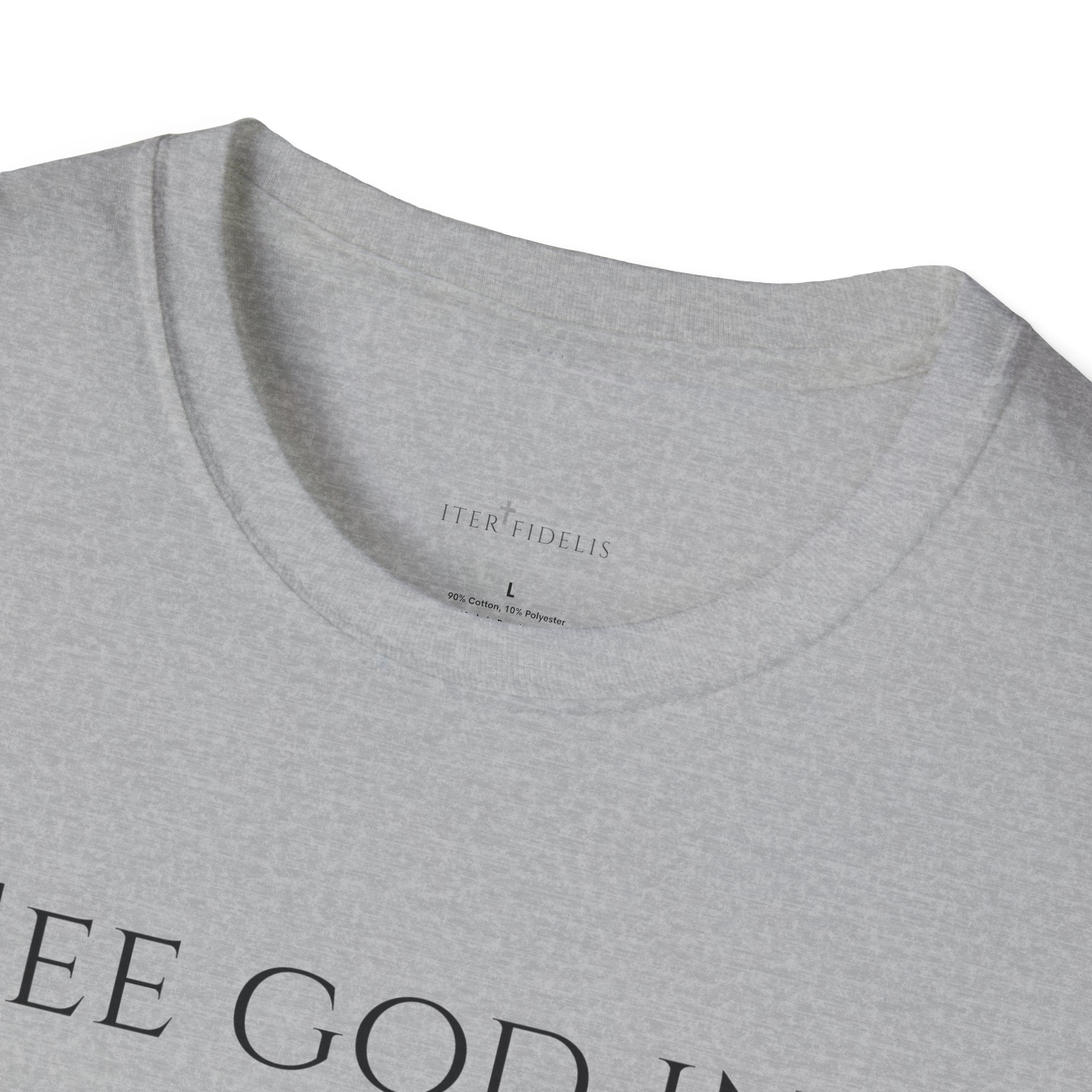See God In All Things Women's T-Shirt – Inspirational Christian Quote Tee