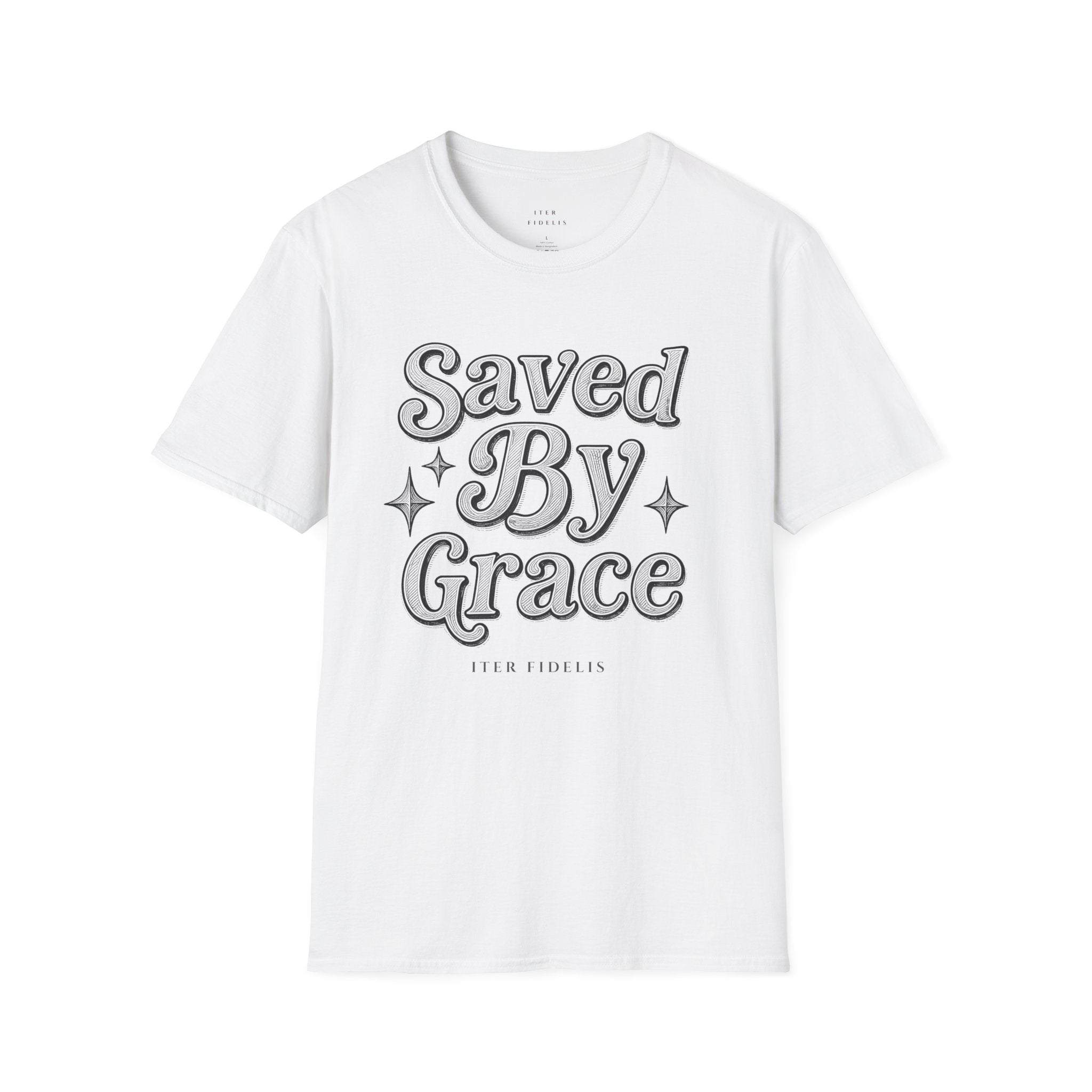Saved By Grace Tee — Iter Fidelis