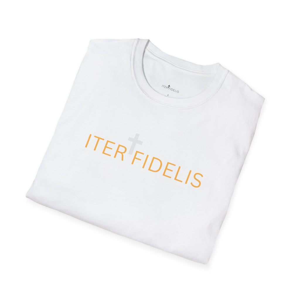 Saint Mary Magdalene T-Shirt — "Iter Fidelis" Religious Graphic Tee