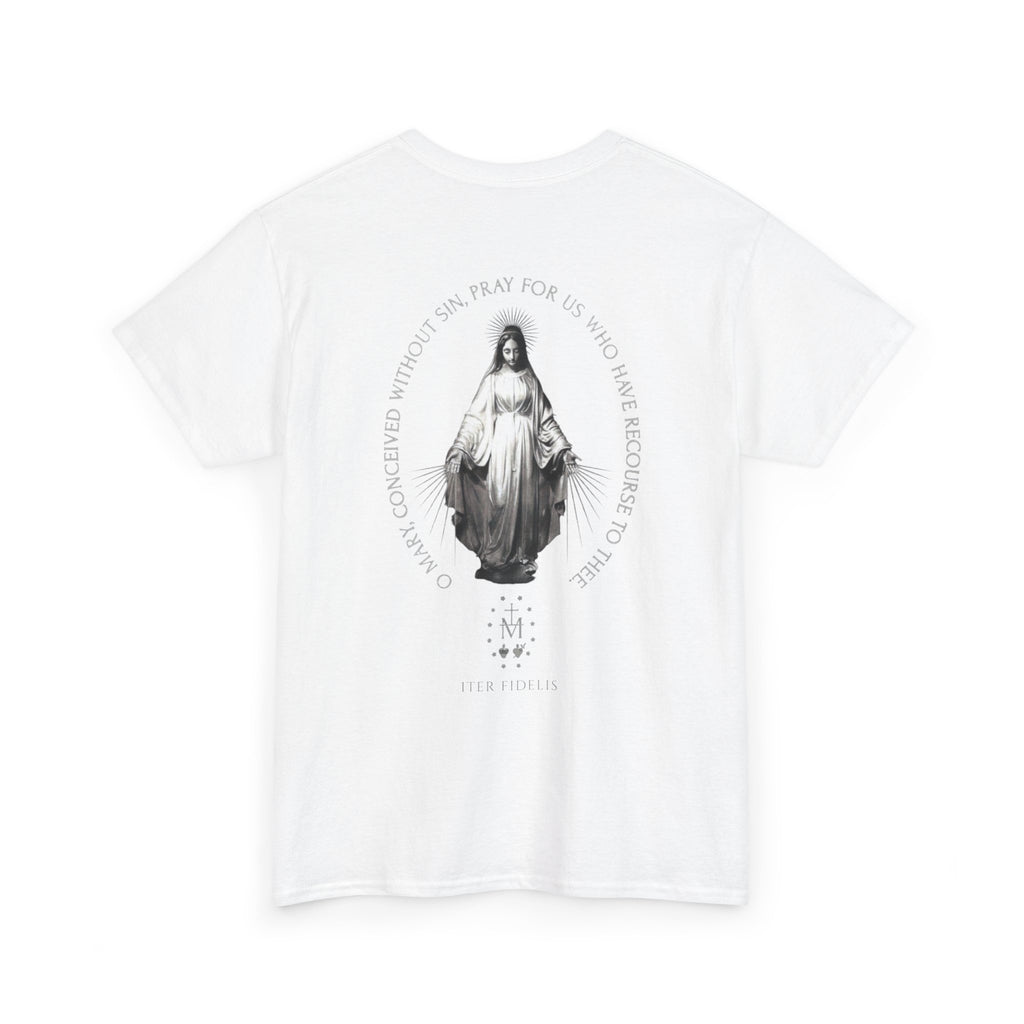 T-Shirt — Iter Fidelis Marian Devotional Tee