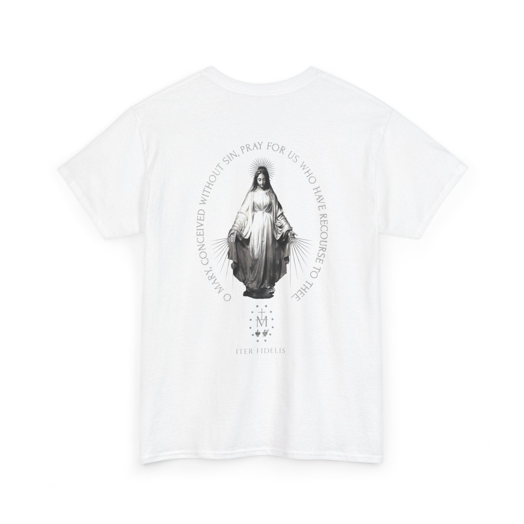 T-Shirt — Iter Fidelis Marian Devotional Tee
