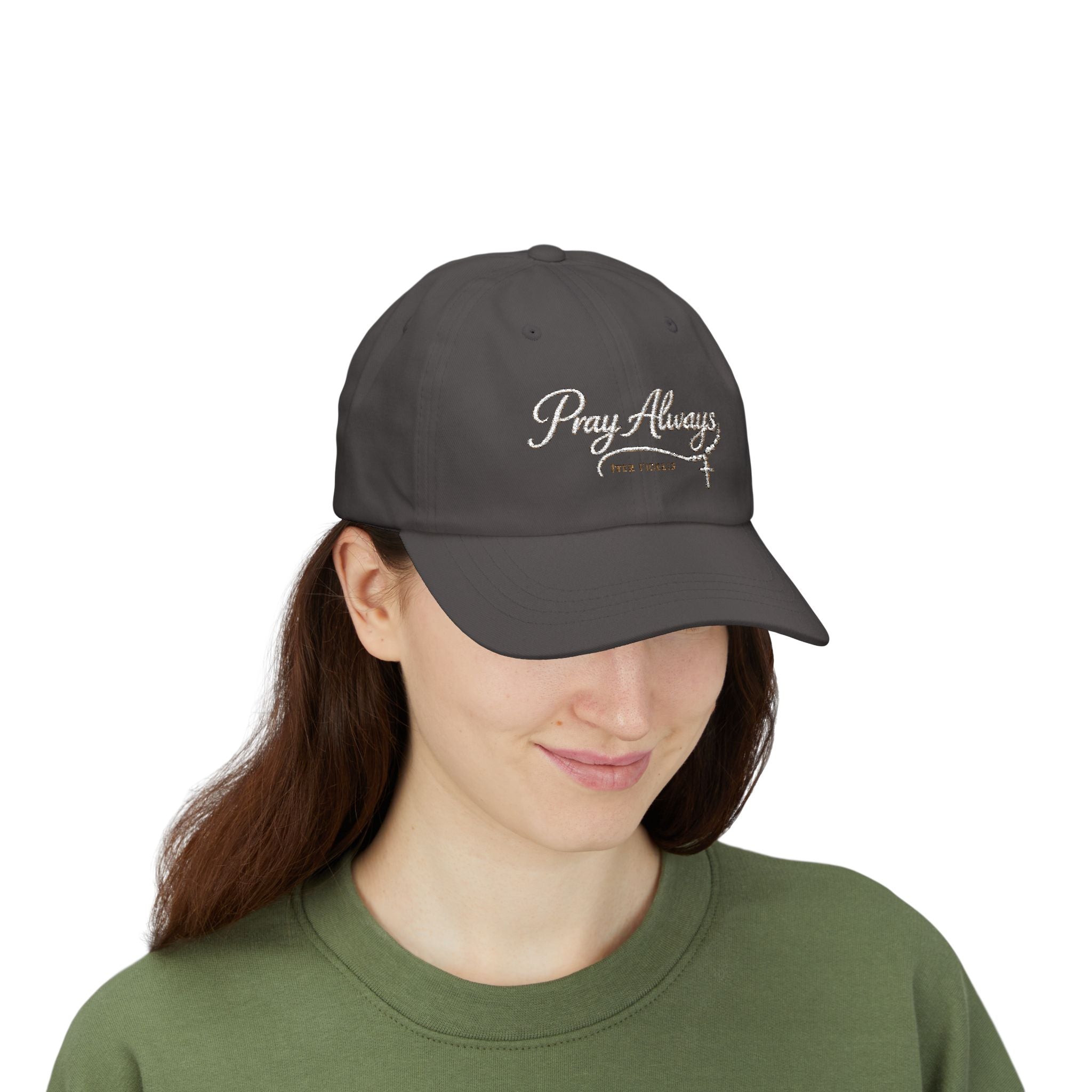 "Pray Always" Embroidered Iter Fidelis Classic Hat