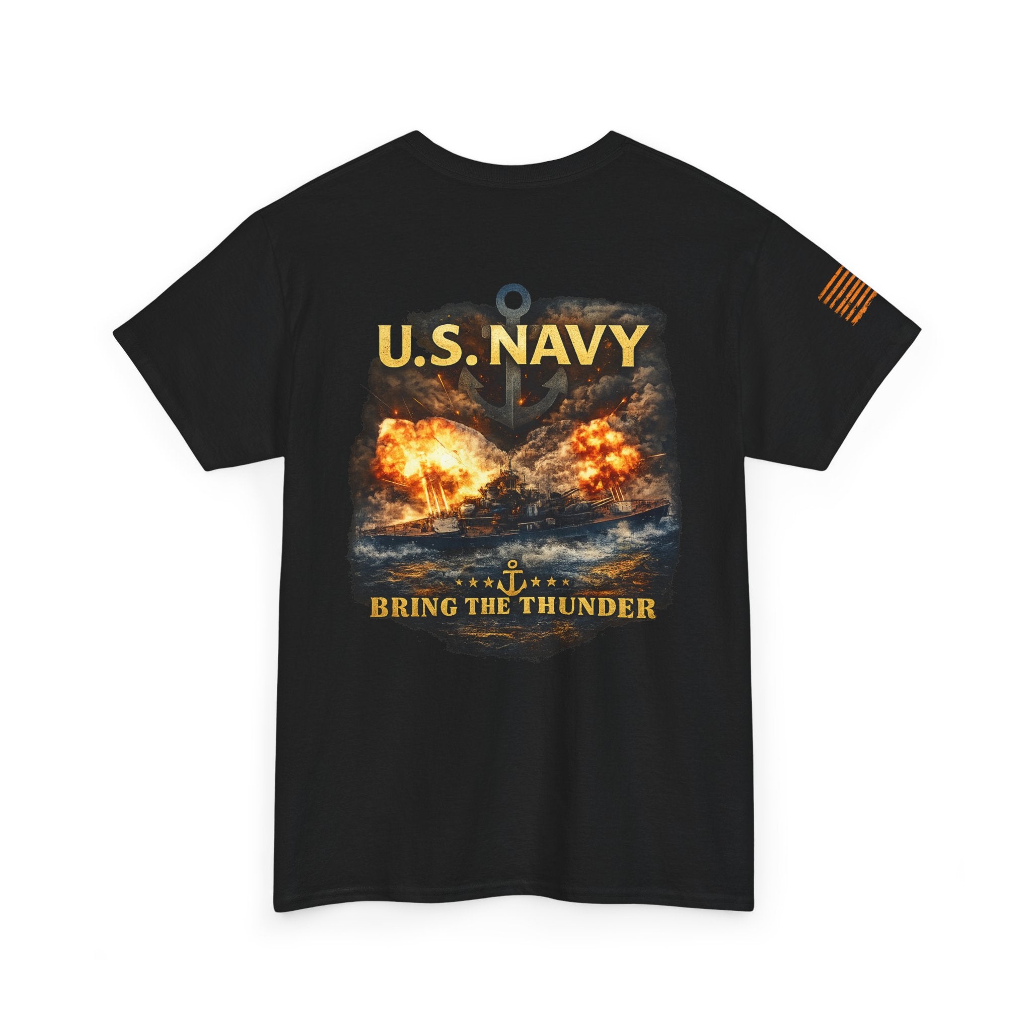 Bring the Thunder U.S. Navy "Iter Fidelis" Graphic Tee