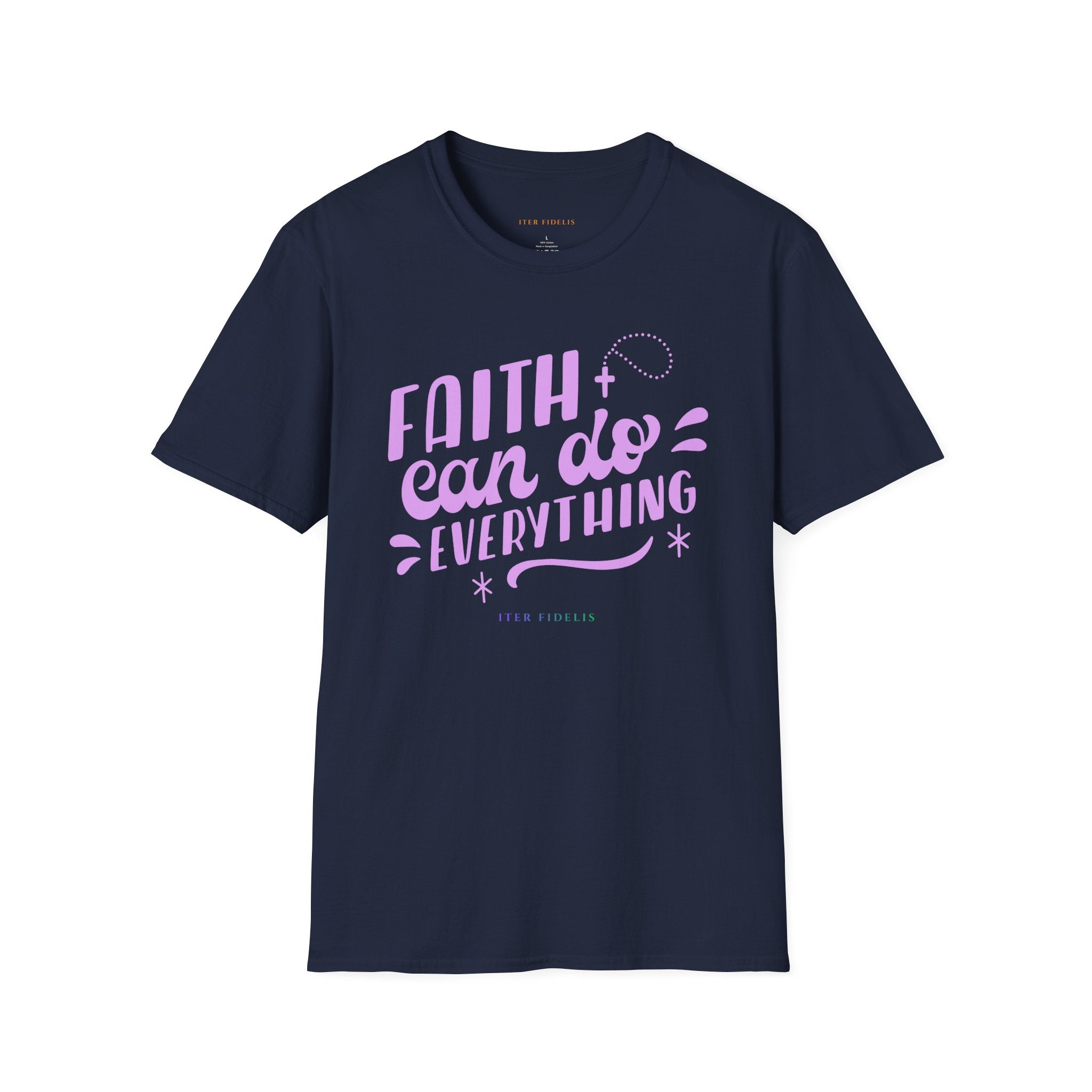 Faith Can Do Everything Tee — Iter Fidelis
