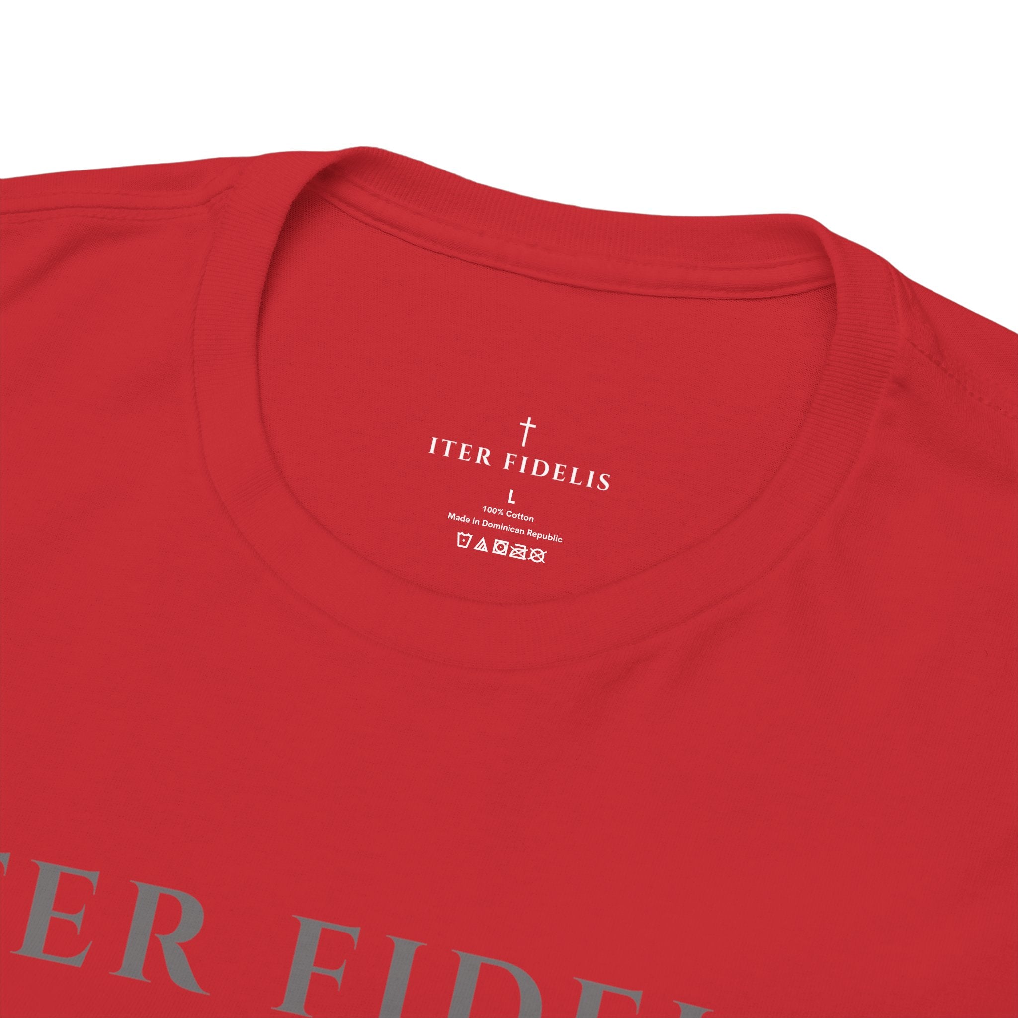 T-Shirt — Iter Fidelis Marian Devotional Tee