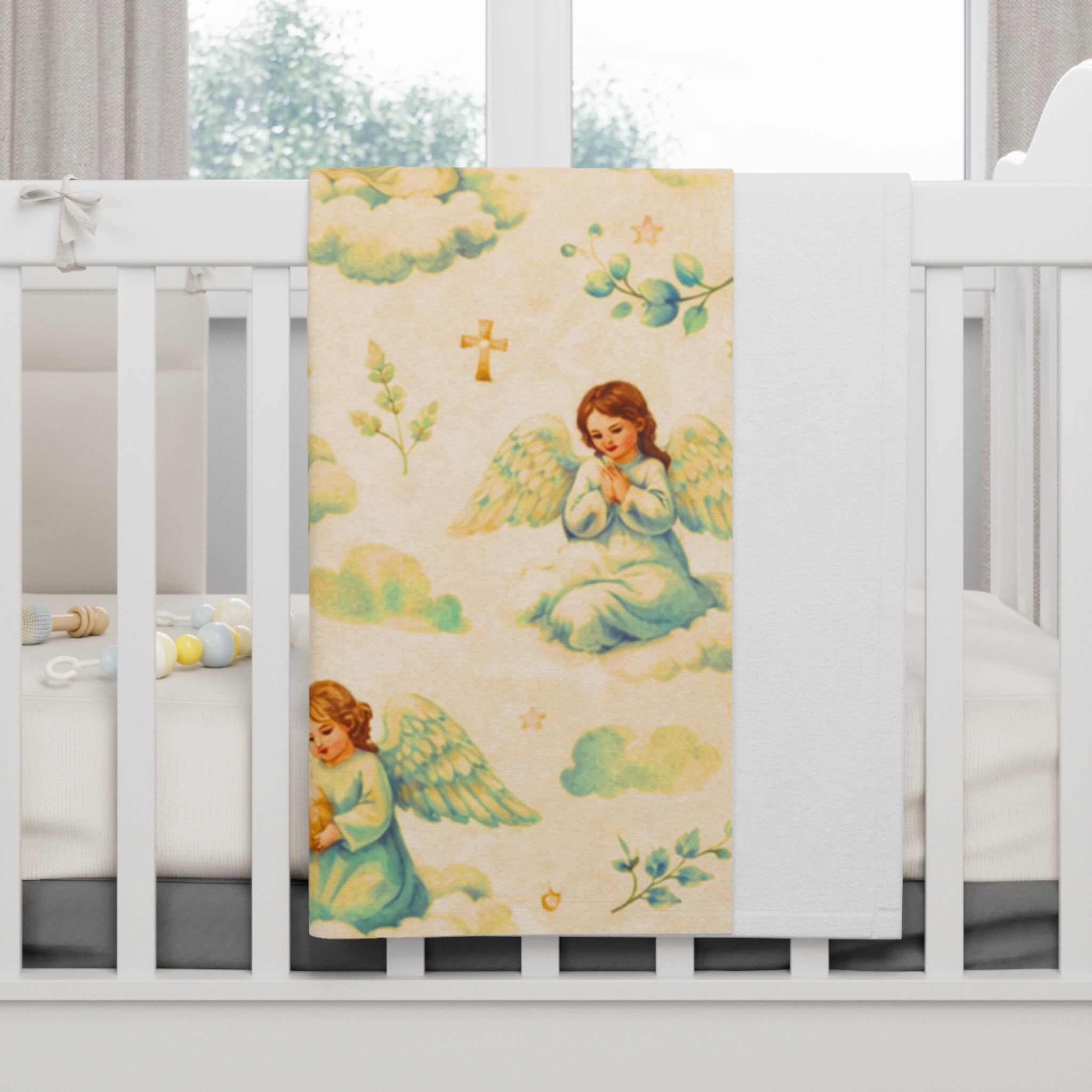 Little Guardian Angels Soft Fleece Blanket