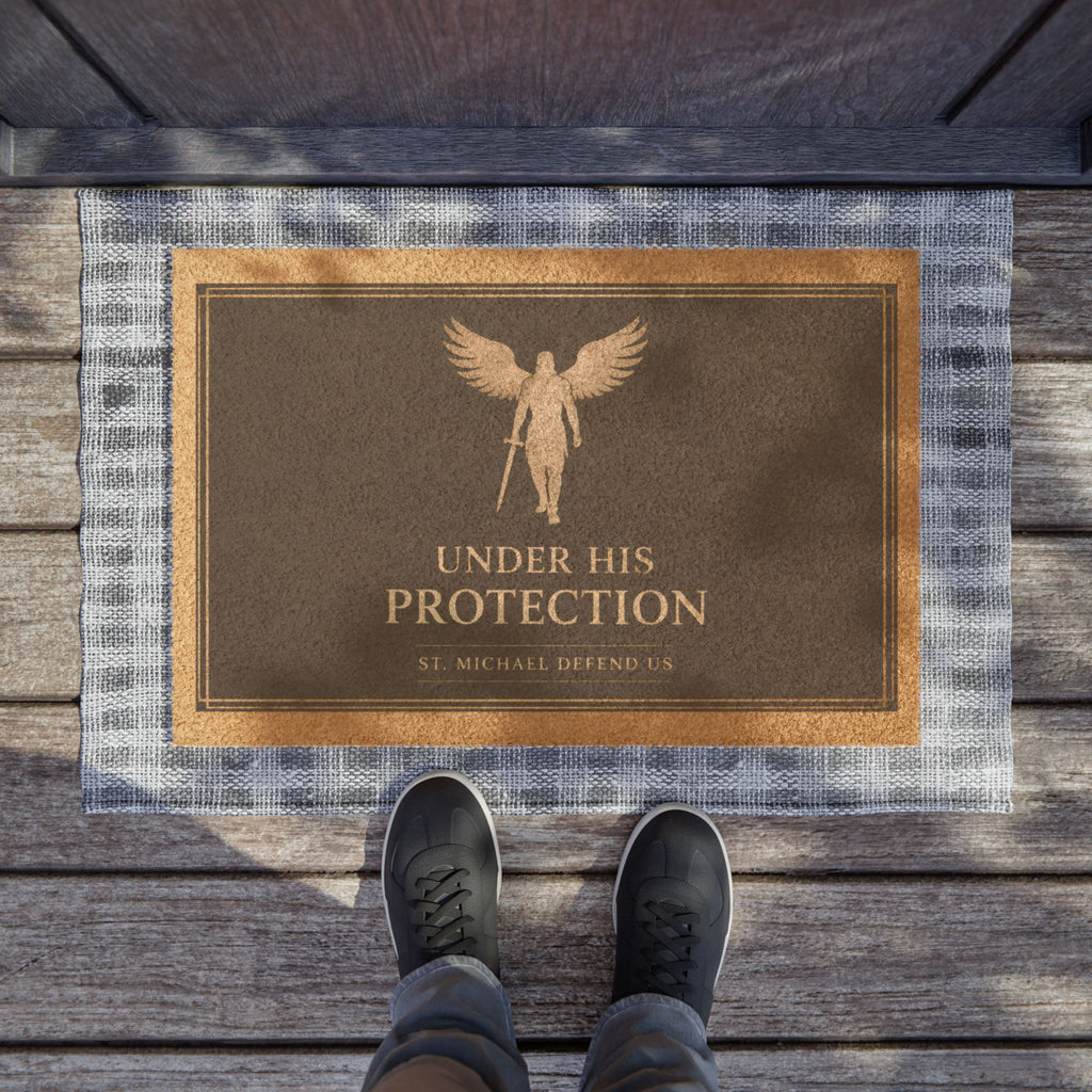 St. Michael’s Protection Outdoor Rug