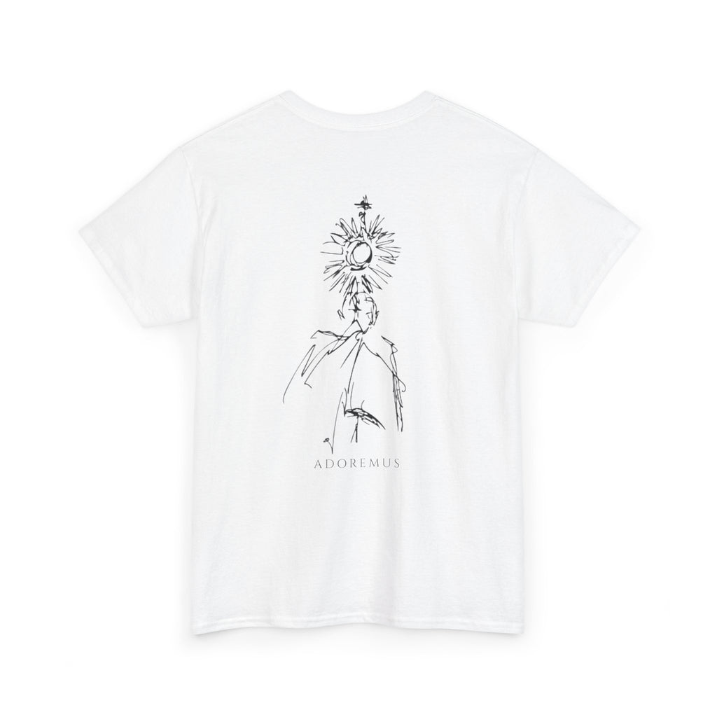 T-Shirt — Iter Fidelis Minimalist Adoration Graphic Tee