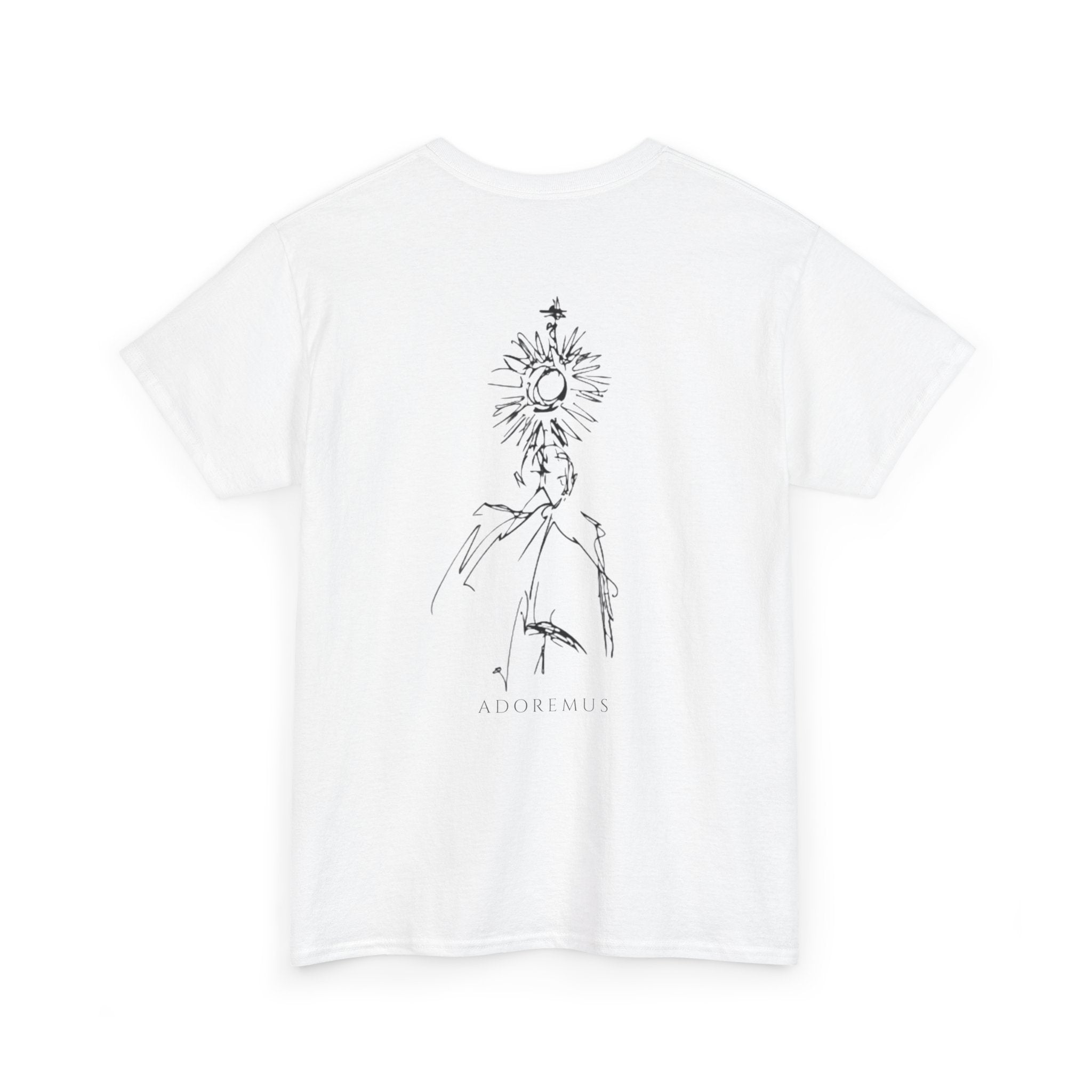 T-Shirt — Iter Fidelis Minimalist Adoration Graphic Tee