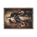 Mary Untier of Knots Woven Blanket - Virgin Mary Tapestry Throw