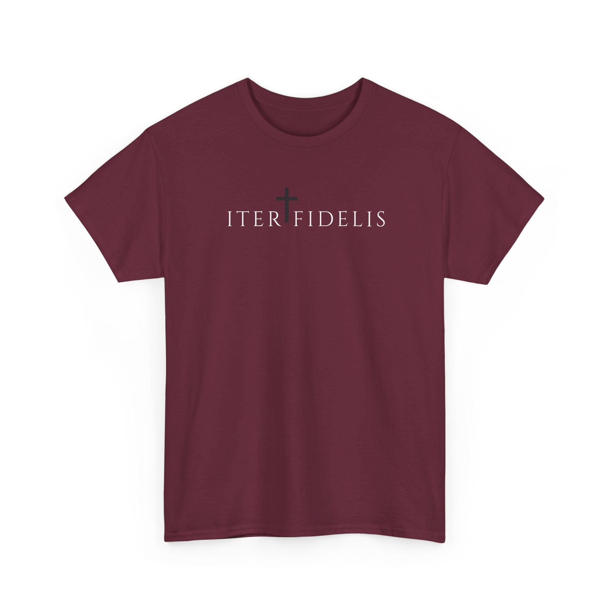T‑Shirt — Iter Fidelis | "I Saw You in the Dark" Psalm 139 Christian Tee