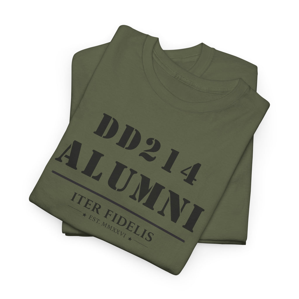 DD214 Alumni Veteran T‑Shirt — 'I Have Earned It' Military Veteran Tee