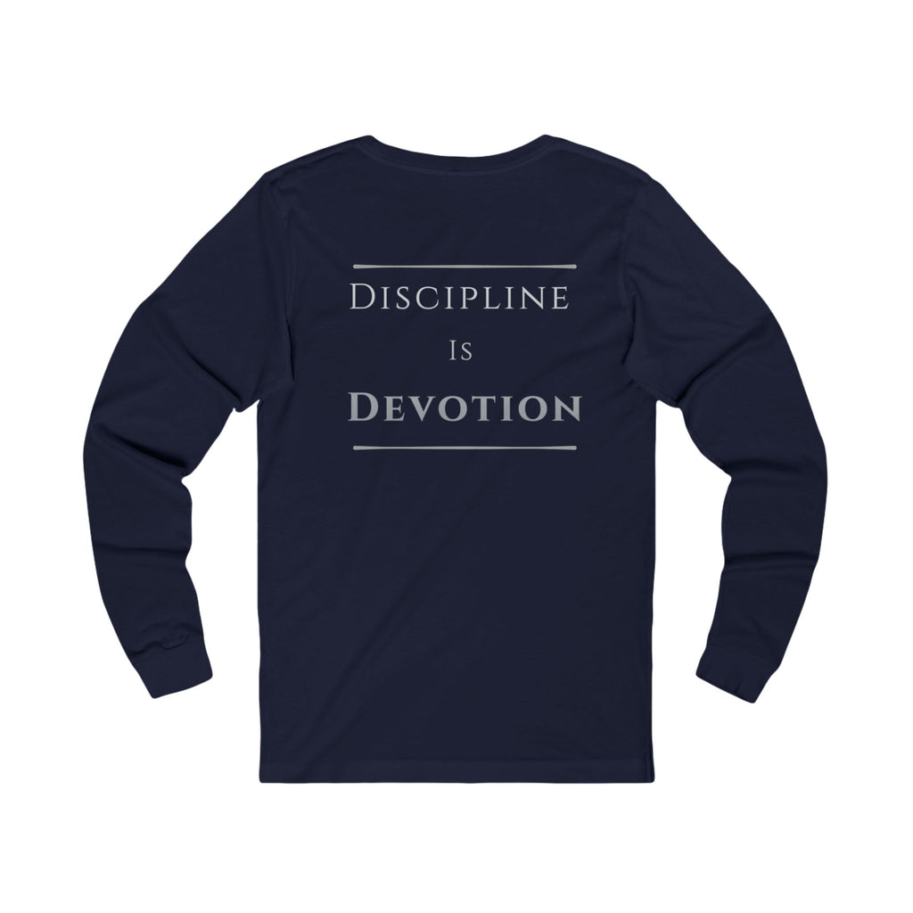 Discipline Is Devotion Long Sleeve Tee — Iter Fidelis