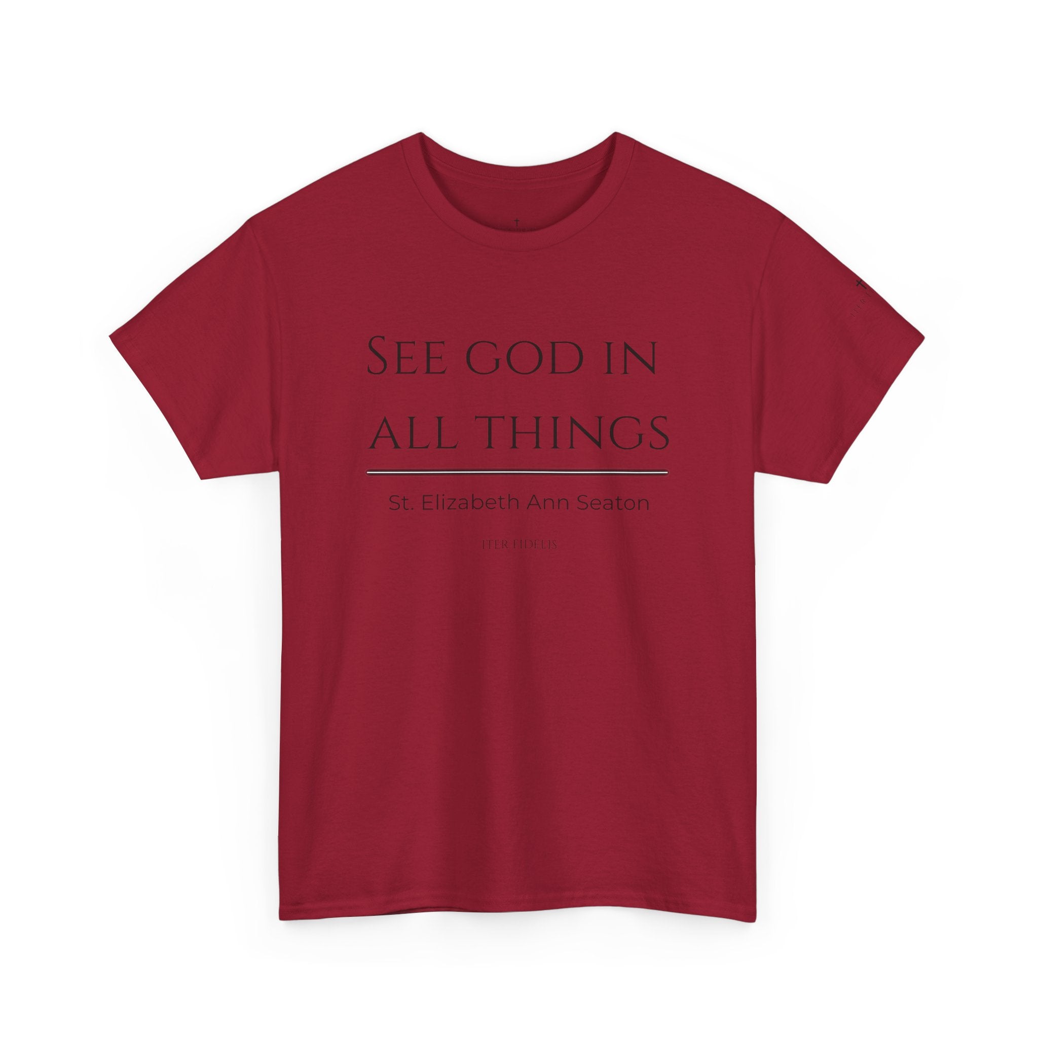 See God In All Things tee | Inspirational Christian faith shirt
