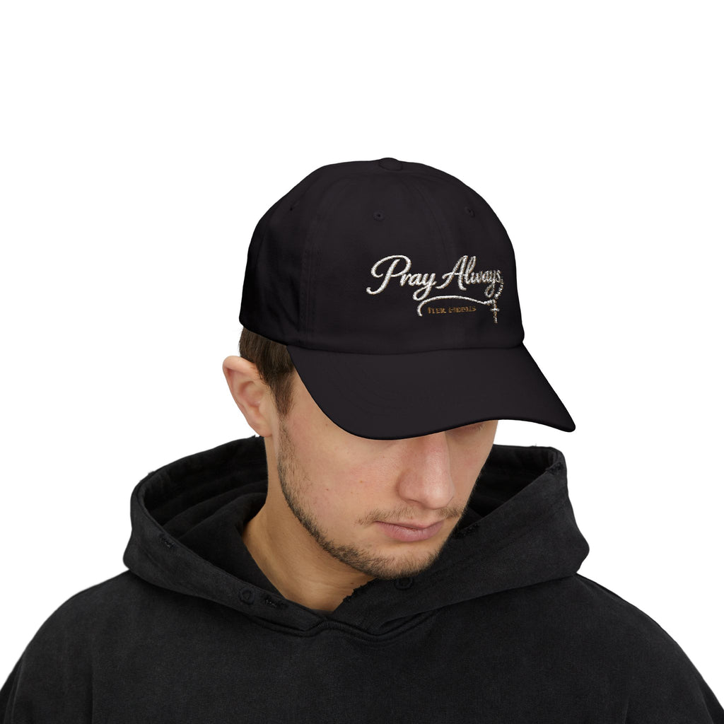 "Pray Always" Embroidered Iter Fidelis Classic Hat