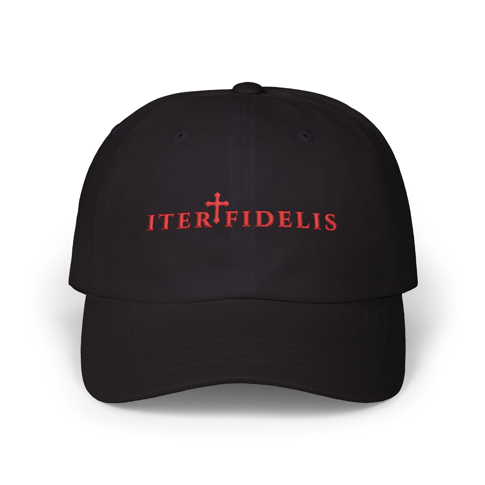 Classic Dad Cap — Iter Fidelis Embroidered Baseball Hat