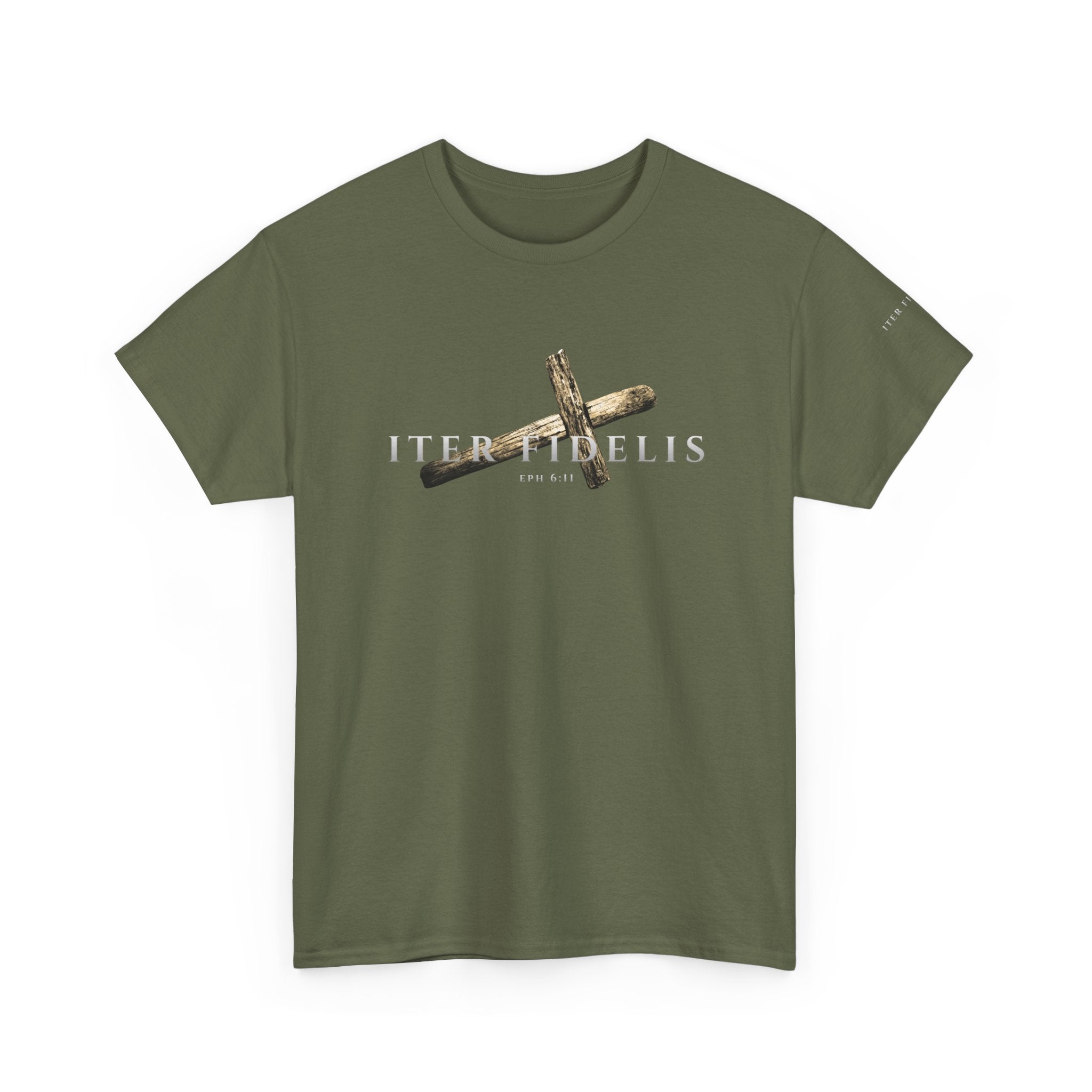 Iter Fidelis “No Truce” Skull T-Shirt — Make No Peace With Evil