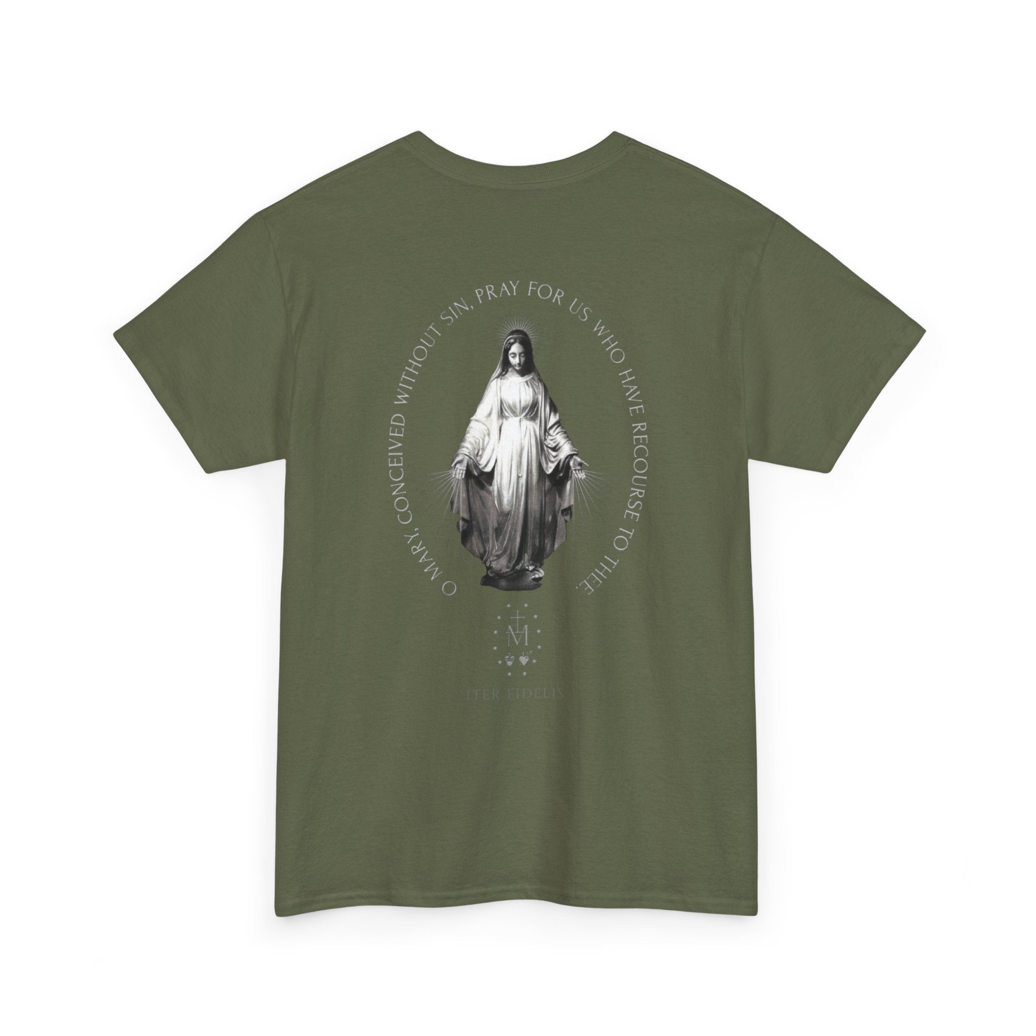 T-Shirt — Iter Fidelis Marian Devotional Tee