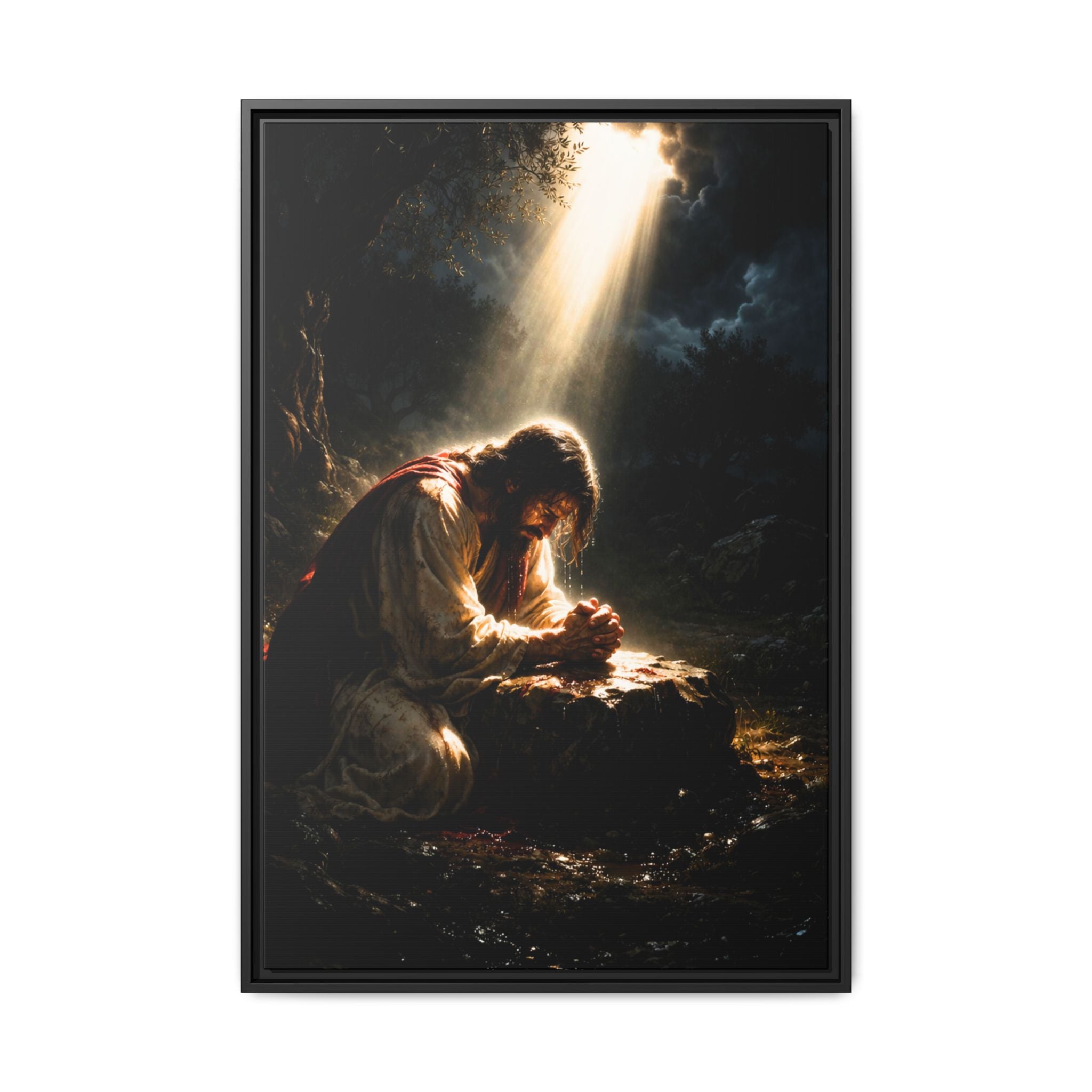 Agony in the Garden on canvas 24 x 36