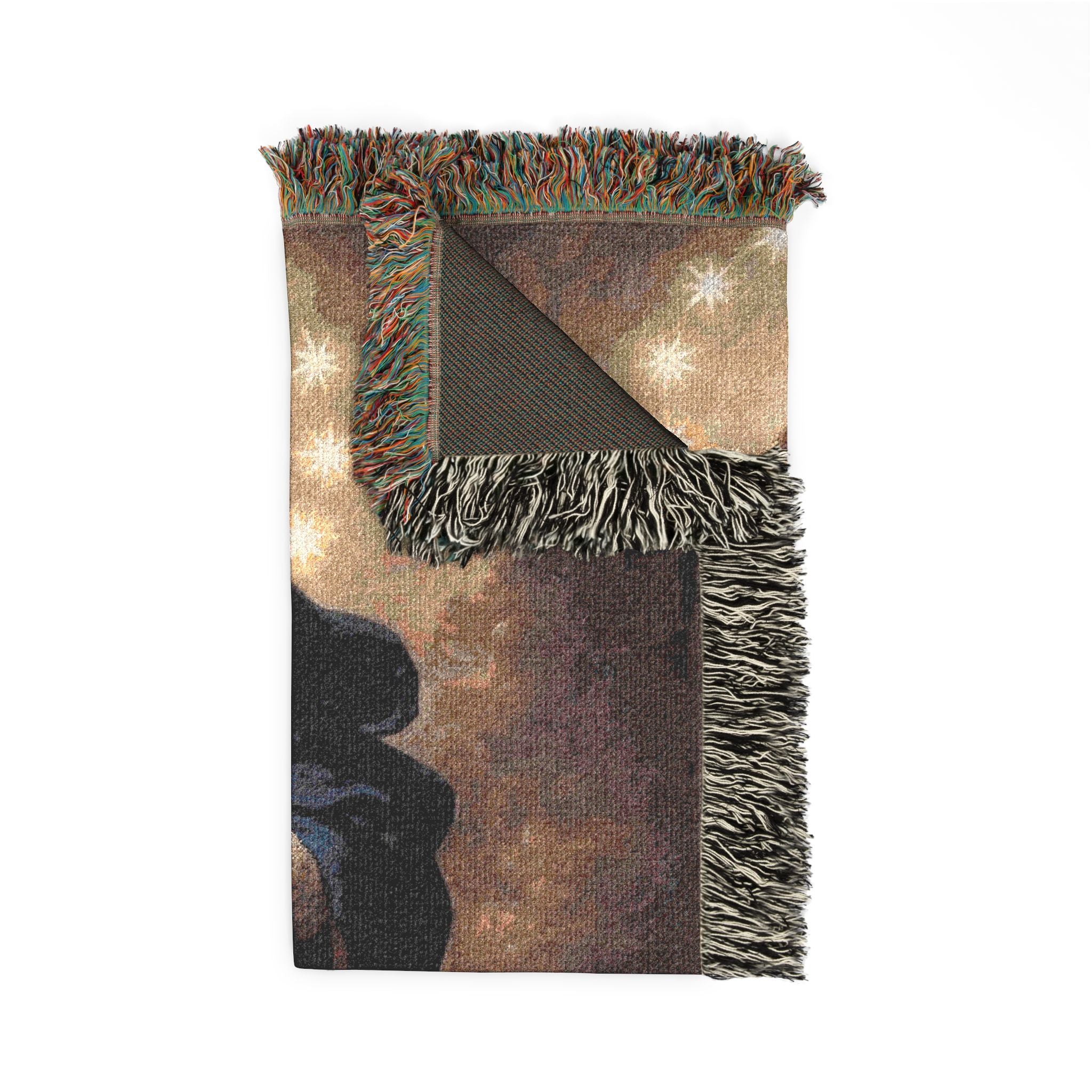 Mary Untier of Knots Woven Blanket - Virgin Mary Tapestry Throw