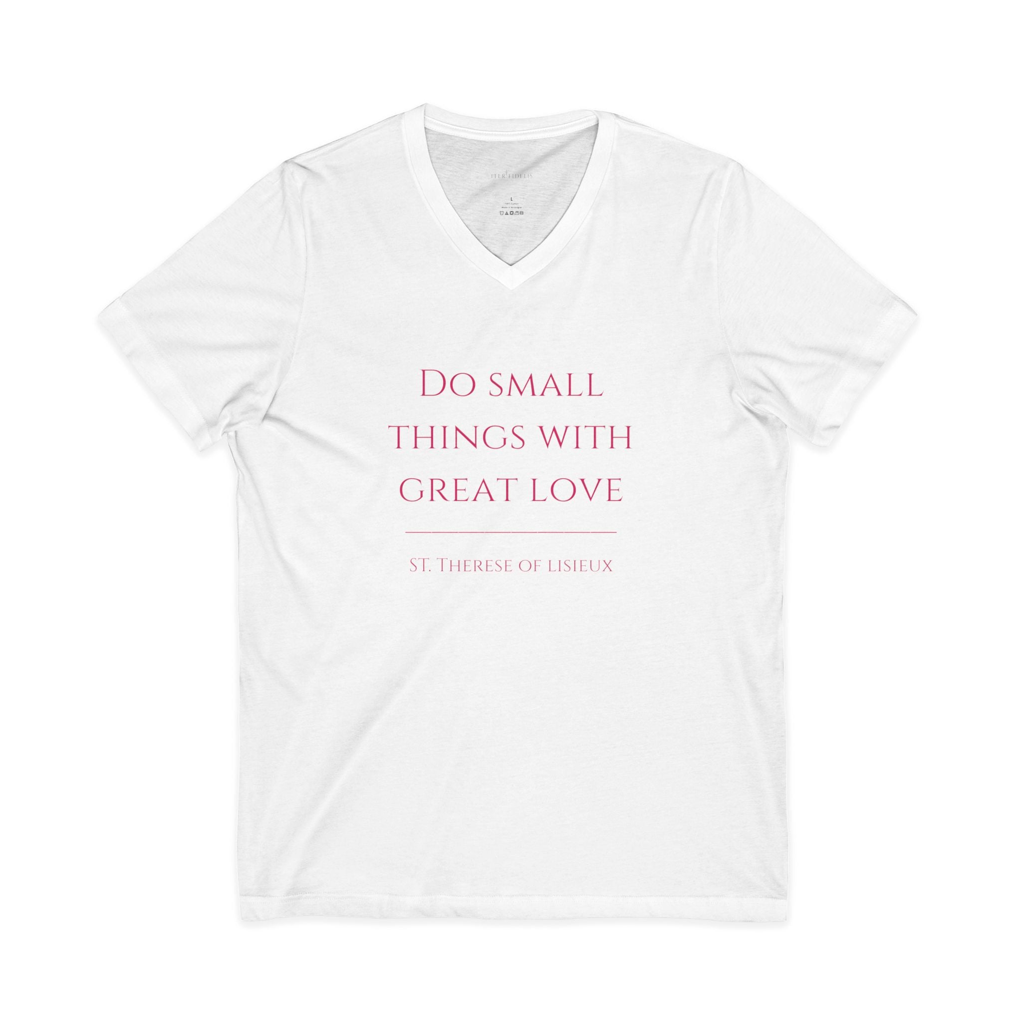 Do Small Things With Great Love Women's Tee -  Saints Collection
