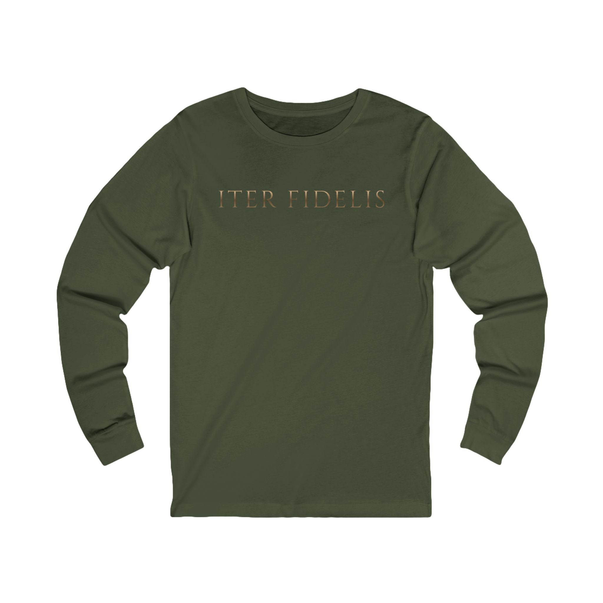 Train Your Mind Long Sleeve — Iter Fidelis