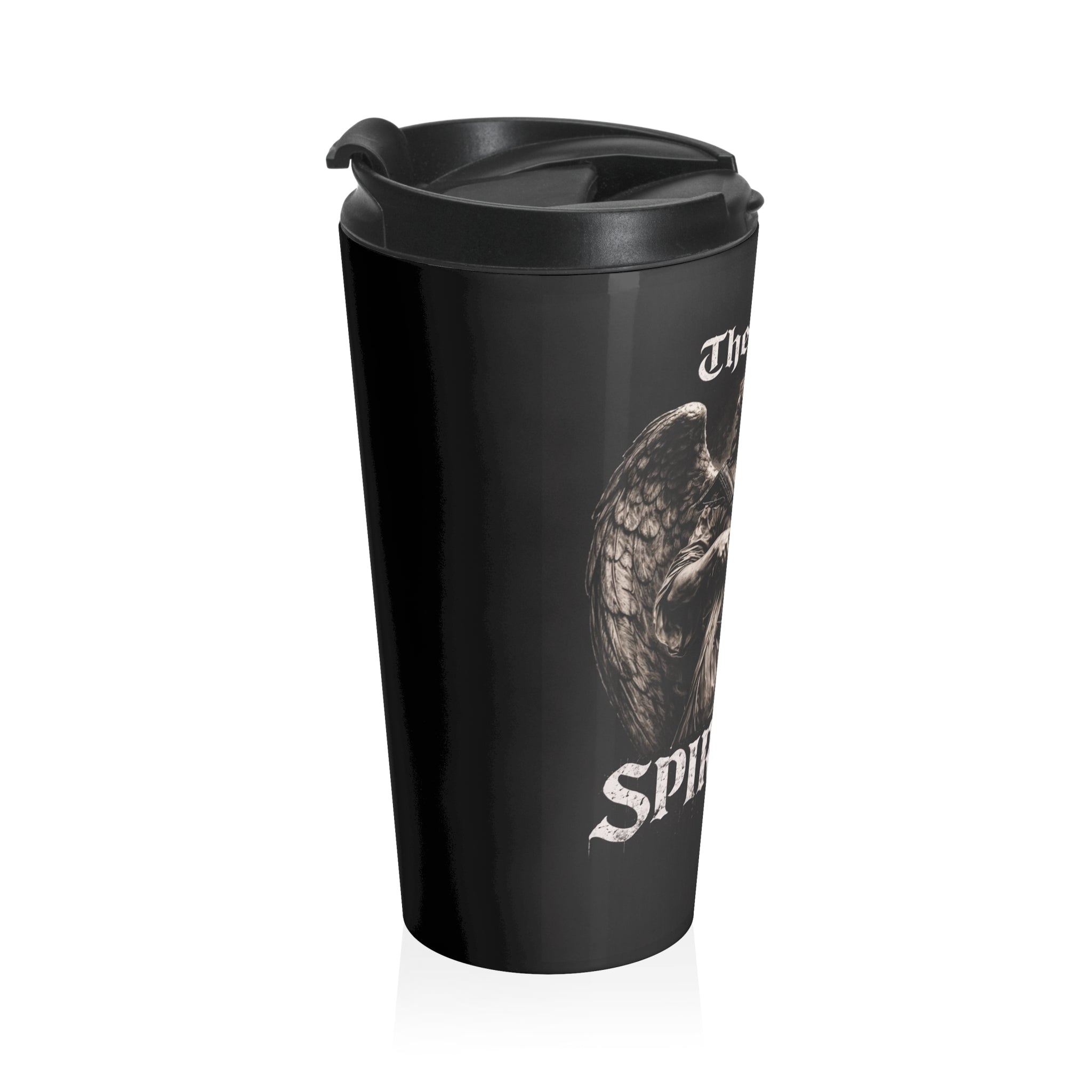 The War is Spiritual Mug — Iter Fidelis Stainless Steel Travel Mug