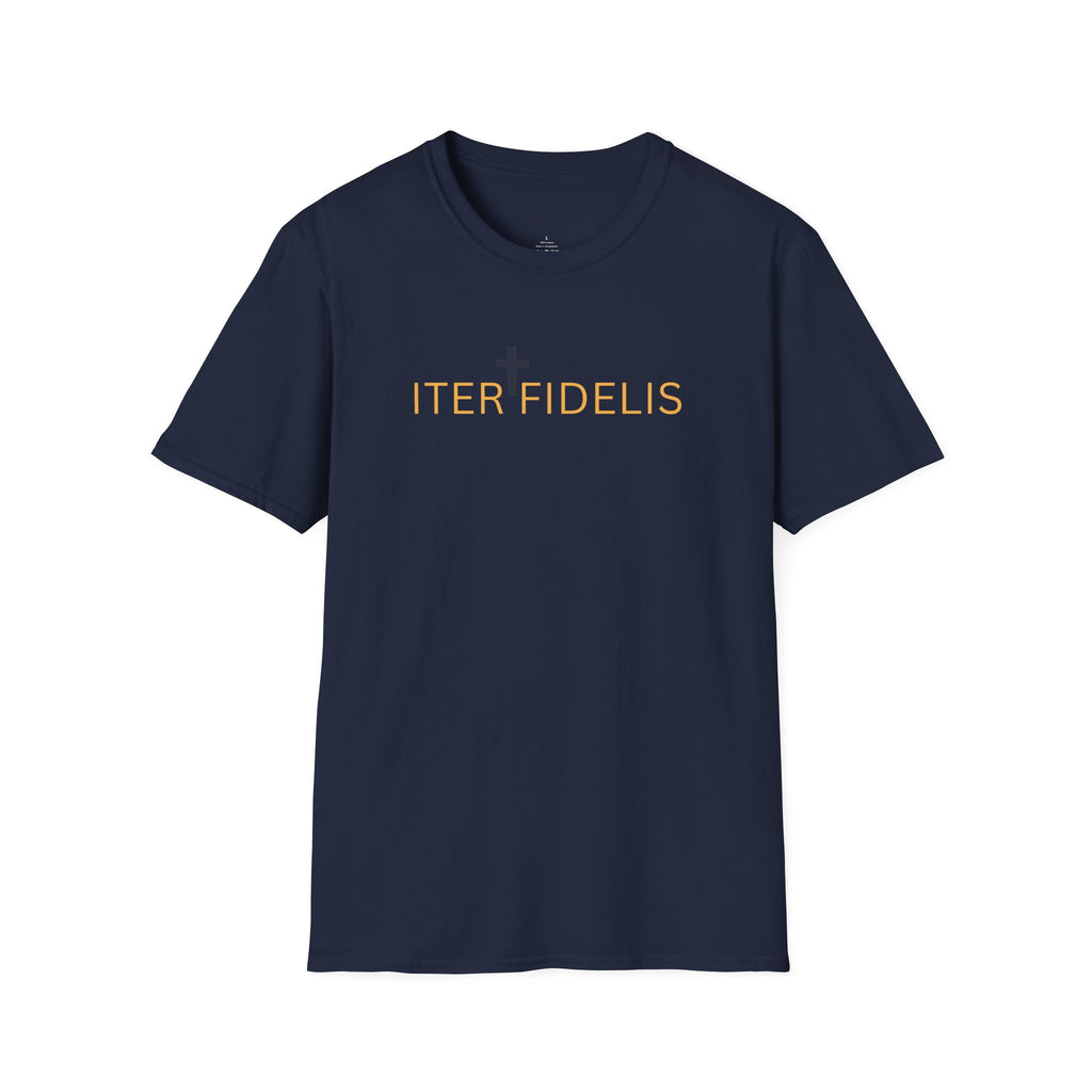 Saint Mary Magdalene T-Shirt — "Iter Fidelis" Religious Graphic Tee