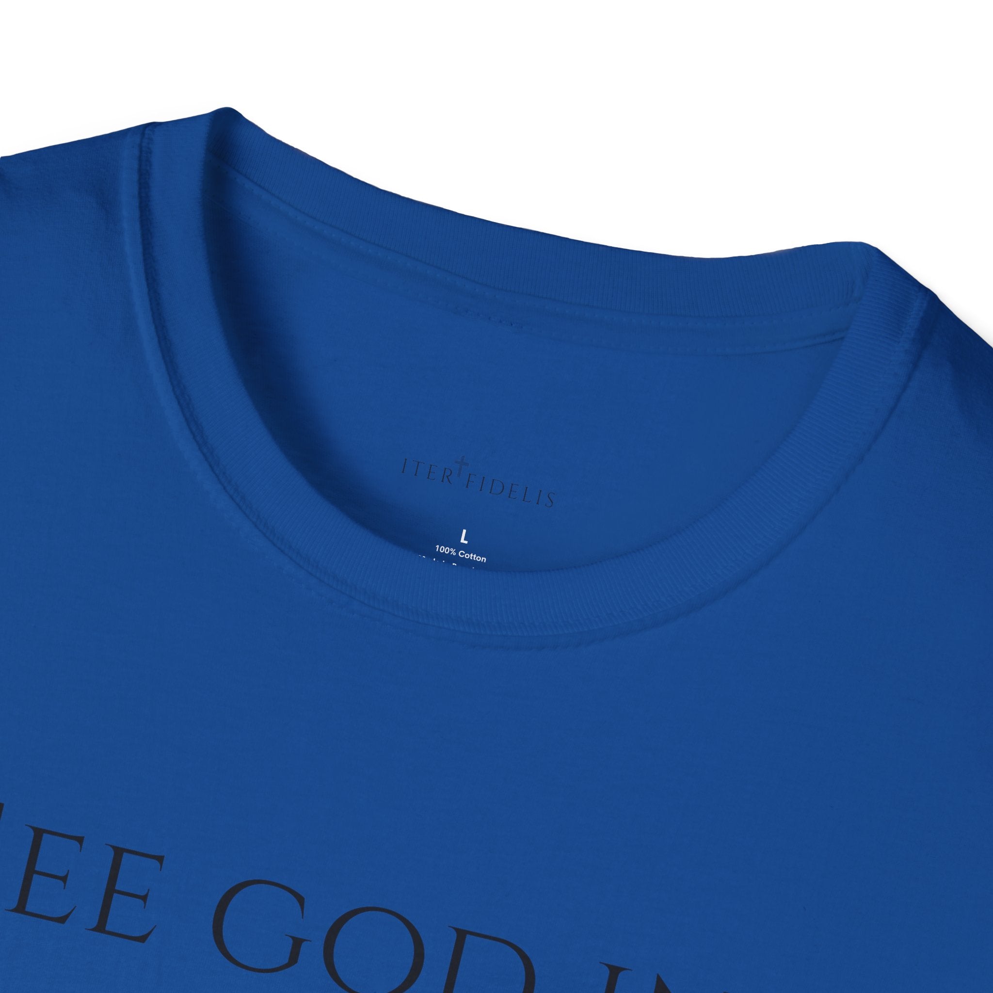 See God In All Things Women's T-Shirt – Inspirational Christian Quote Tee