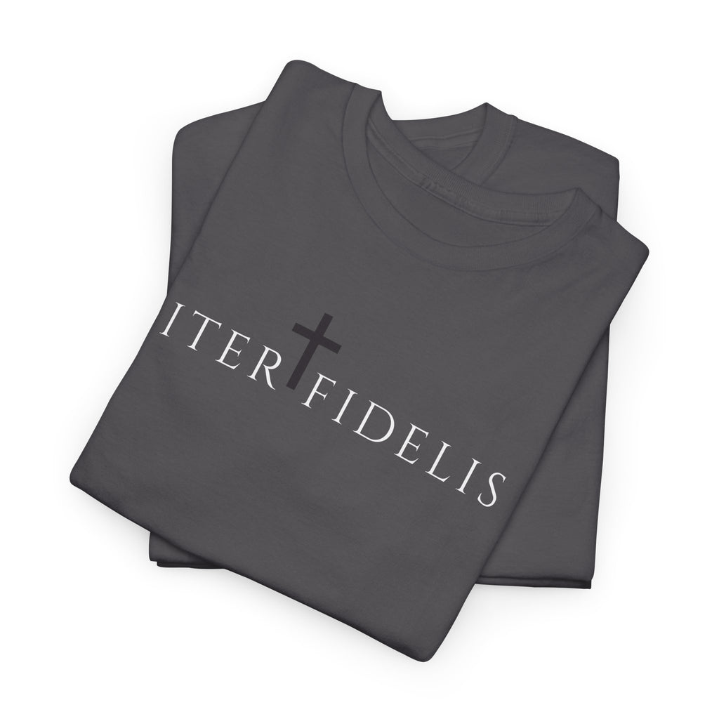 T‑Shirt — Iter Fidelis | "I Saw You in the Dark" Psalm 139 Christian Tee