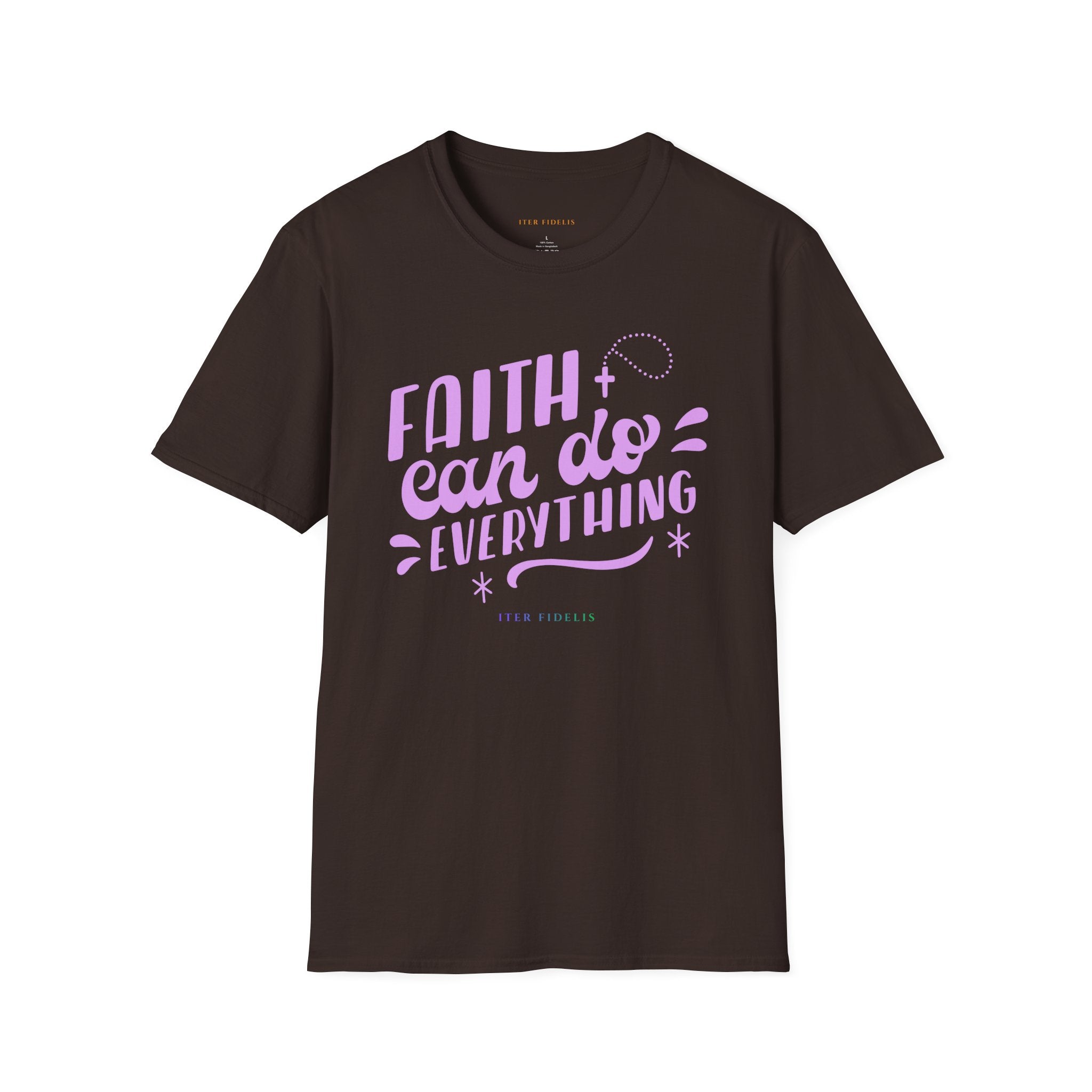 Faith Can Do Everything Tee — Iter Fidelis