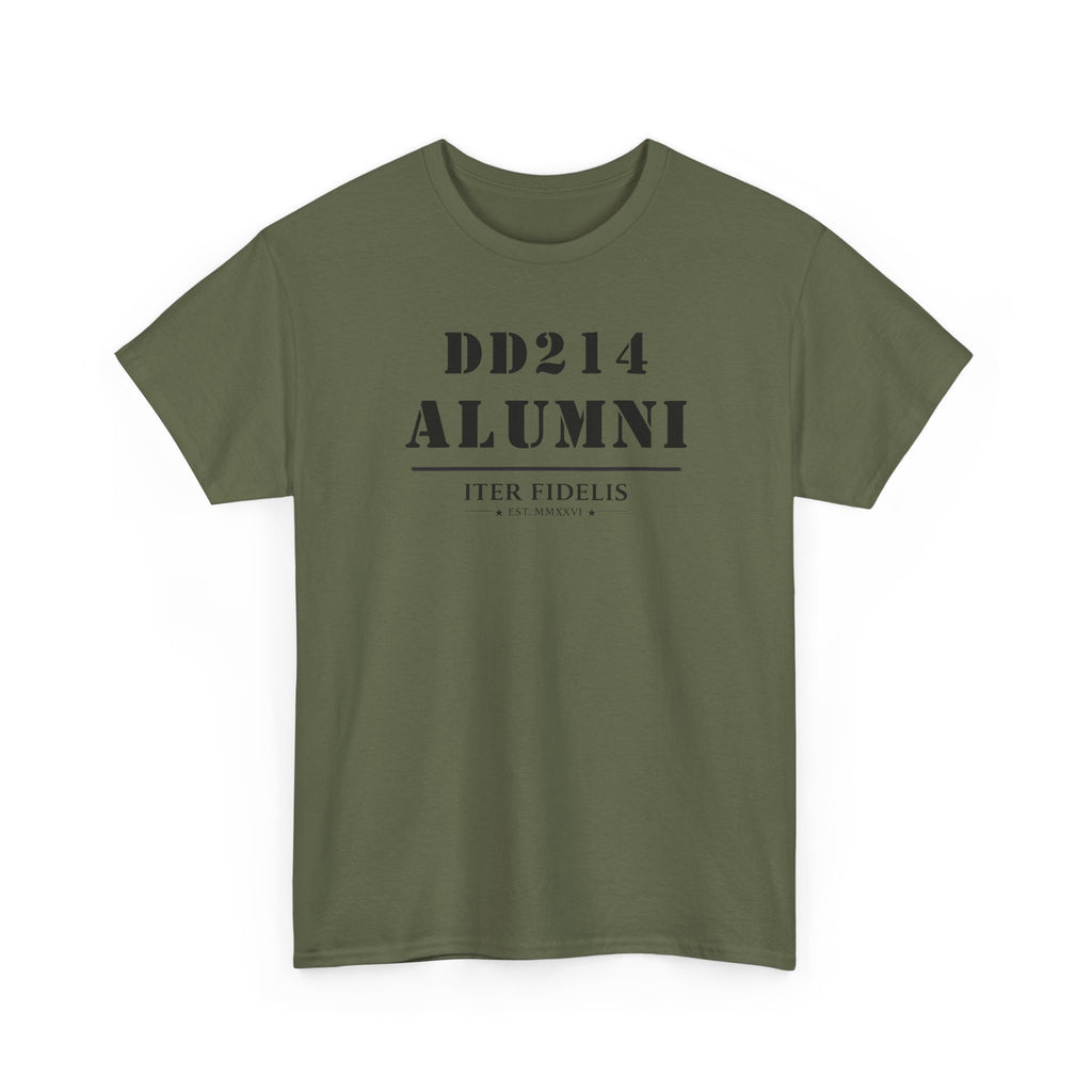 DD214 Alumni Veteran T‑Shirt — 'I Have Earned It' Military Veteran Tee