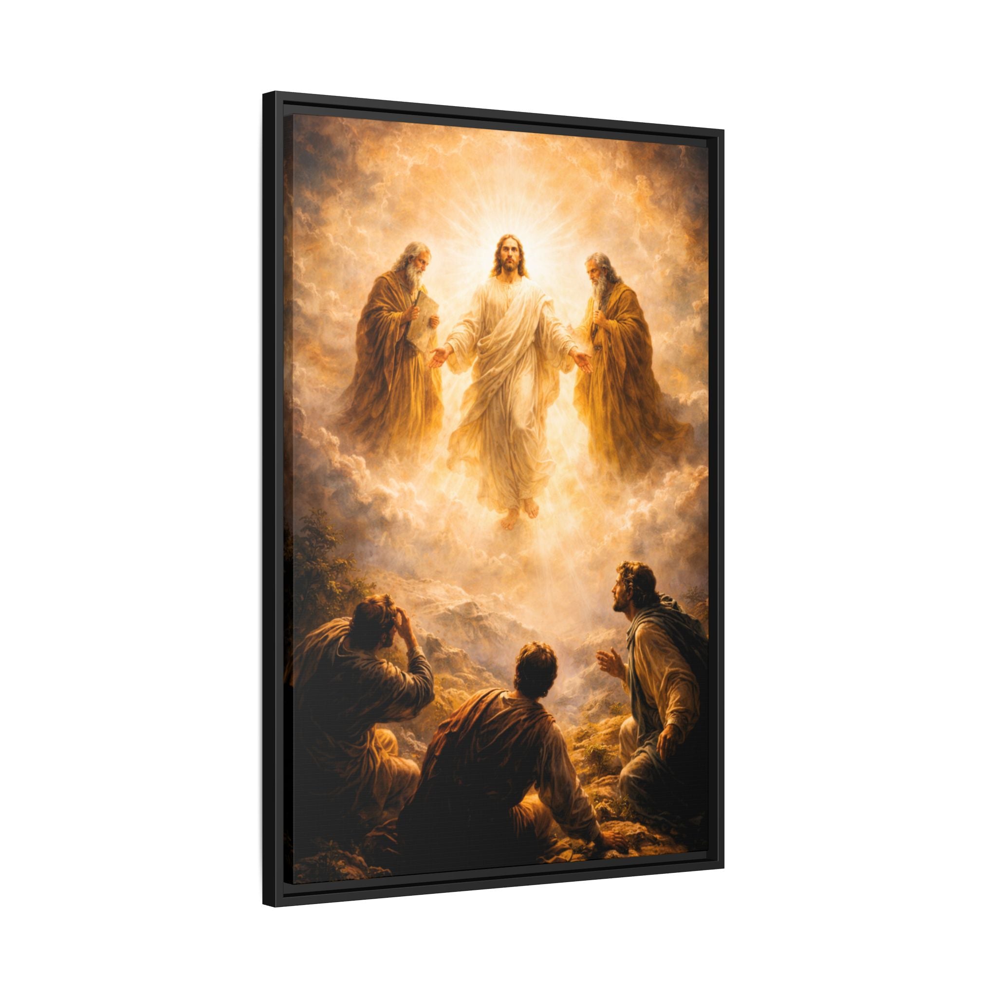 The Transfiguration of Christ on canvas 24 x 36