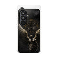 Saint Benedict Medal Phone Case – Archangel Warrior Design, Catholic Protection Case (iPhone & Samsung)