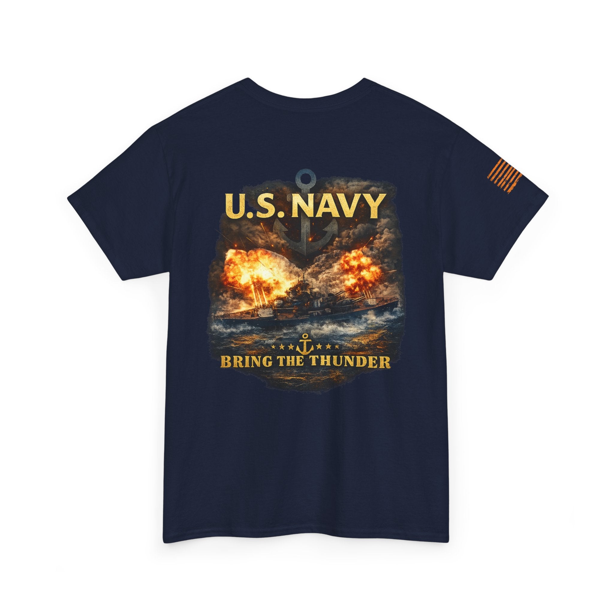 Bring the Thunder U.S. Navy "Iter Fidelis" Graphic Tee