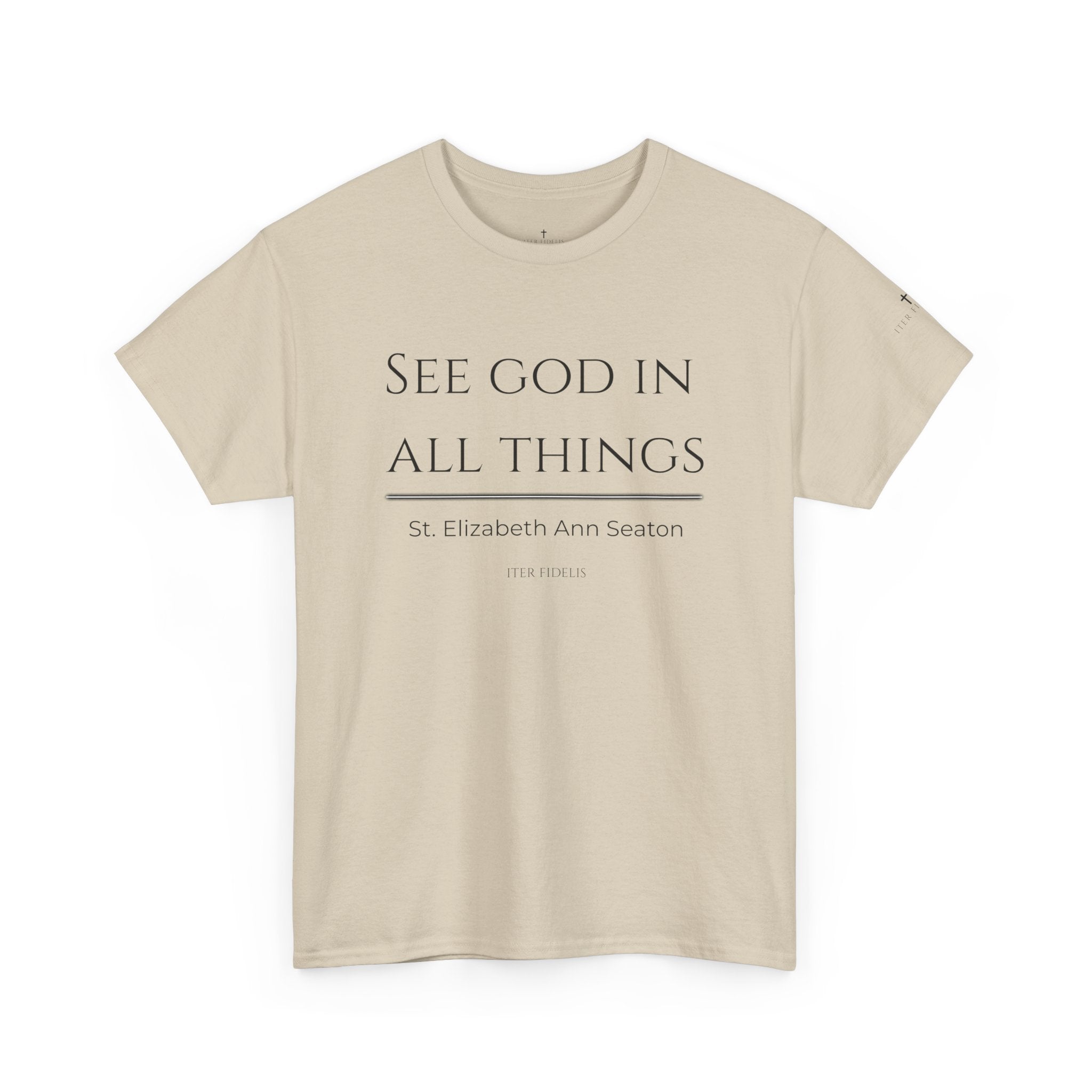 See God In All Things tee | Inspirational Christian faith shirt