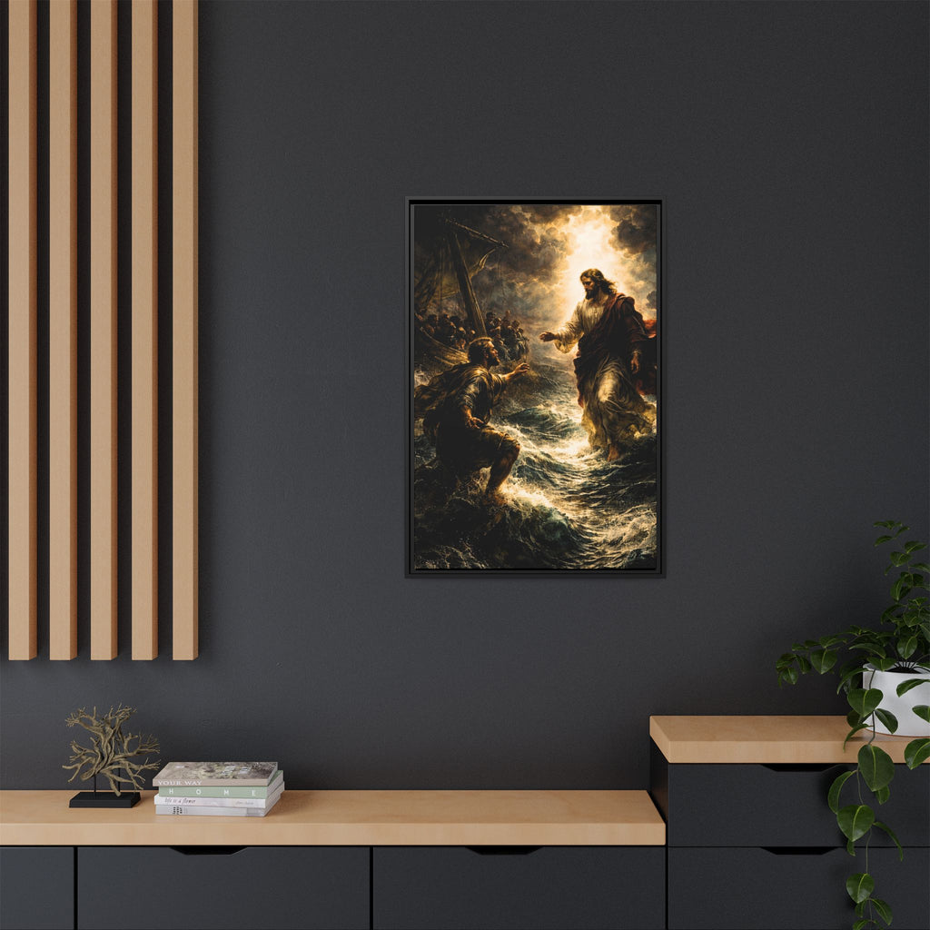 On Stormy Waters on canvas 24 x 36