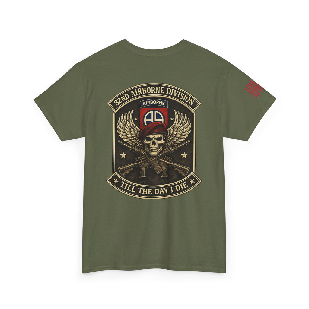 Iter Fidelis Airborne Reaper Tee – 82nd Division “Till The Day I Die”
