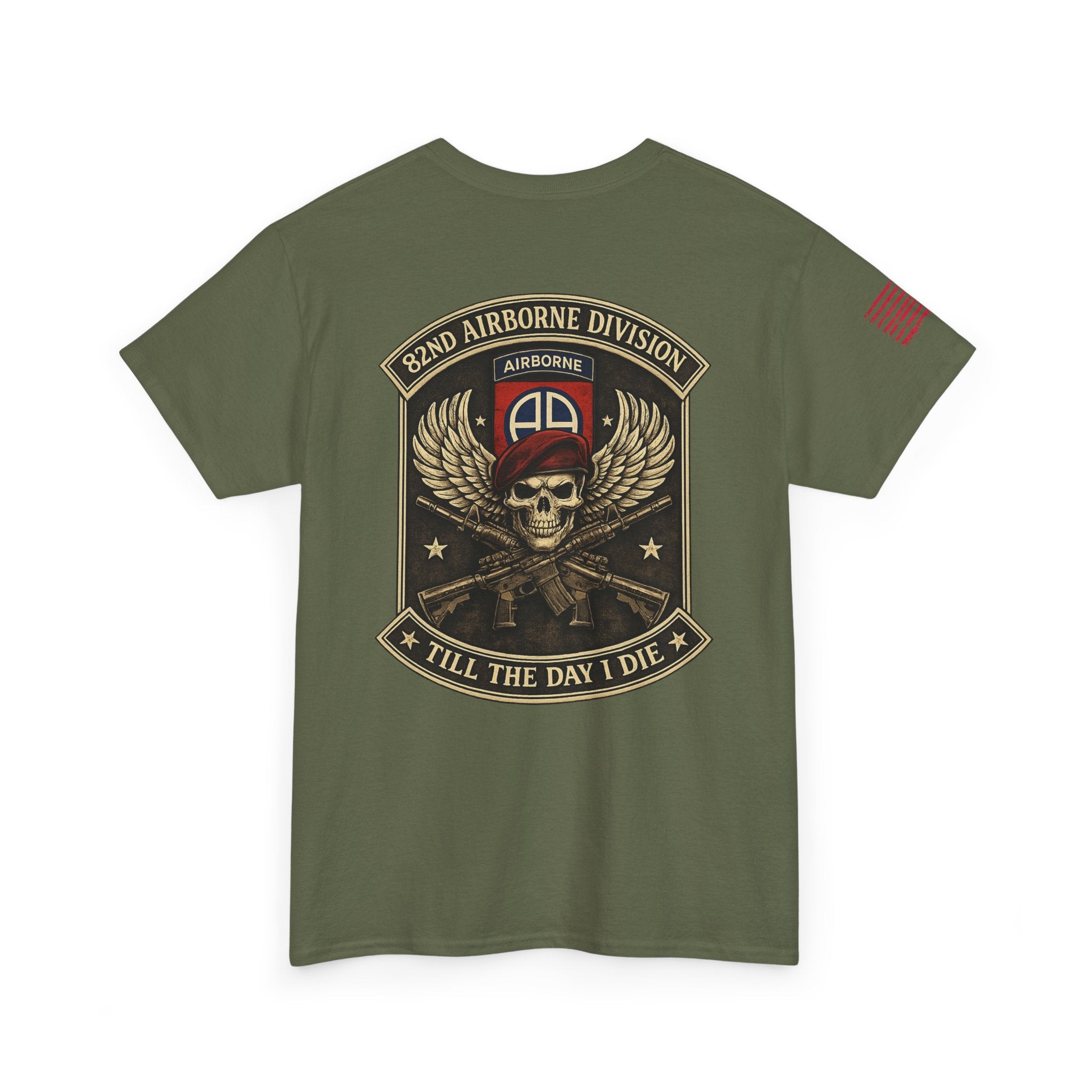 Iter Fidelis Airborne Reaper Tee – 82nd Division “Till The Day I Die”