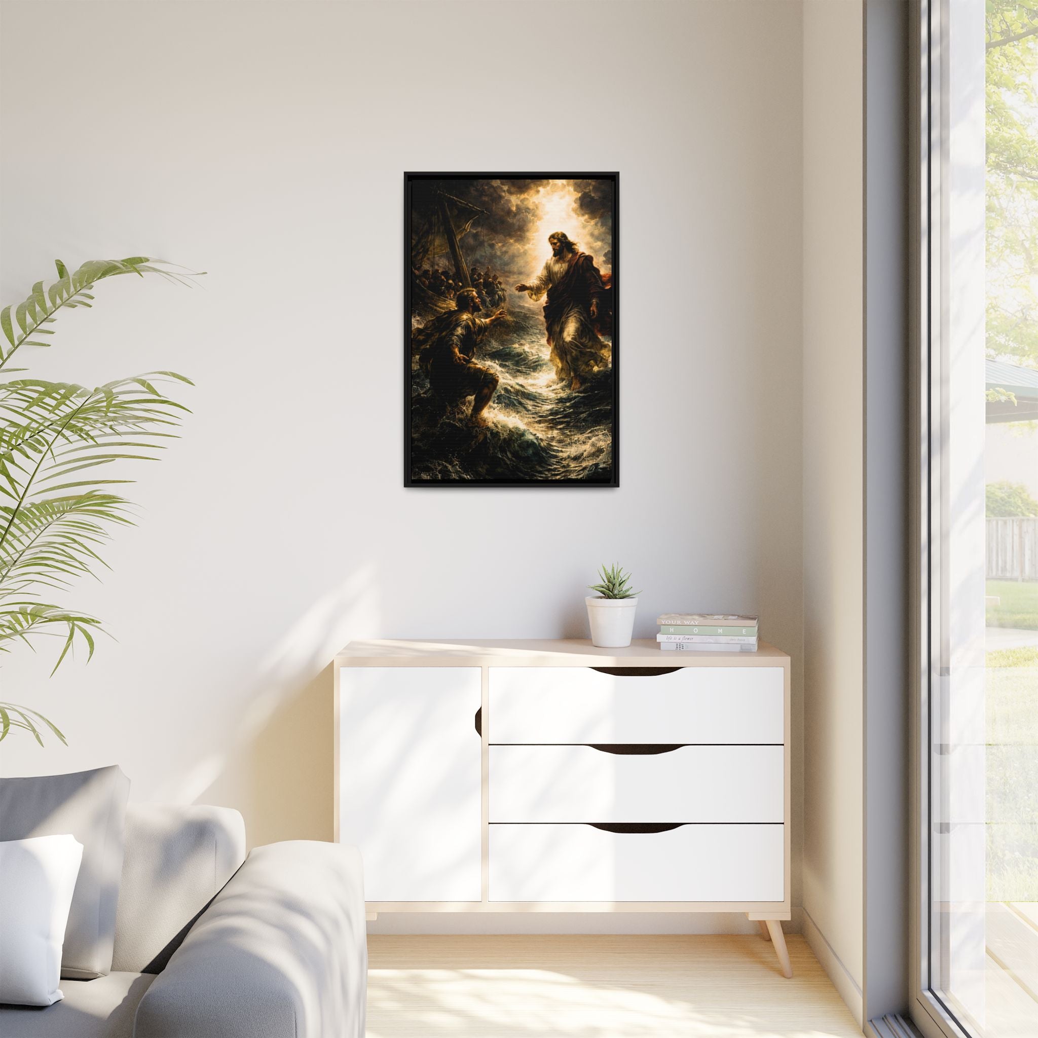 On Stormy Waters on canvas 24 x 36