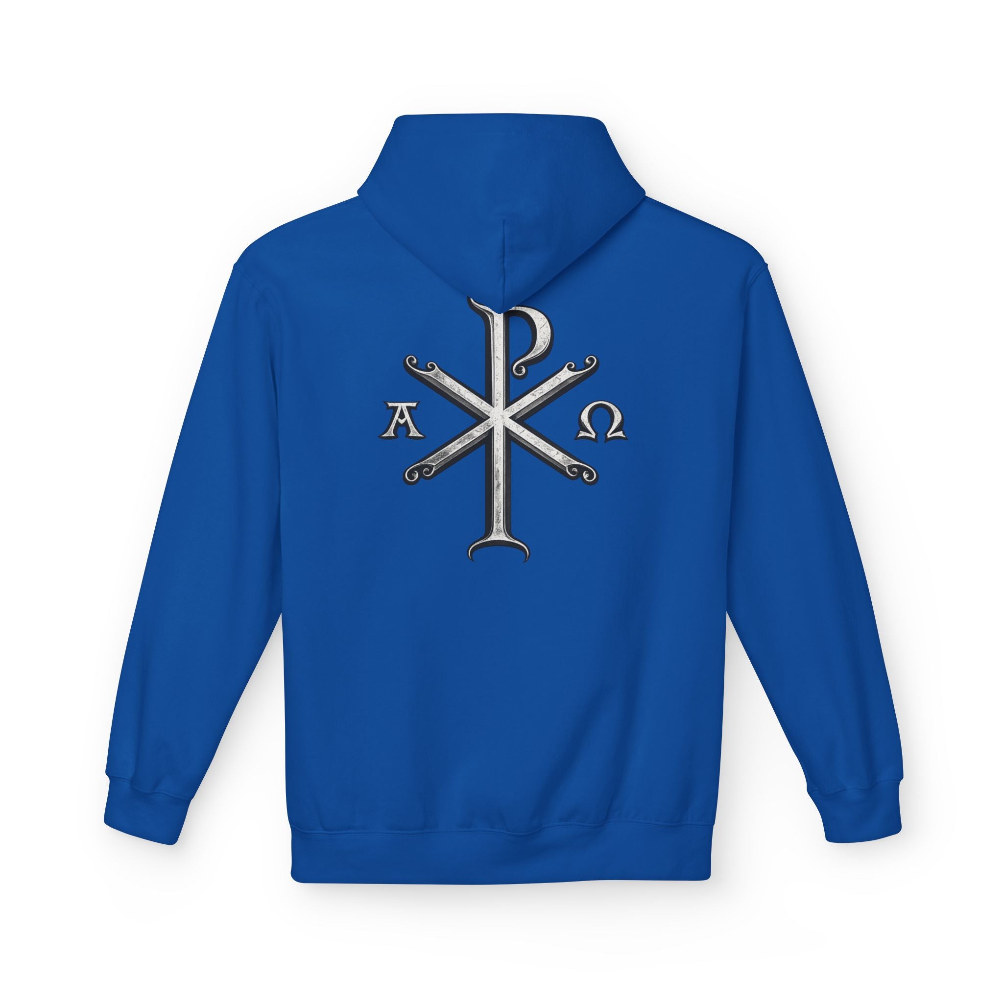 Christian Chi-Rho Hoodie — Iter Fidelis Faith Pullover
