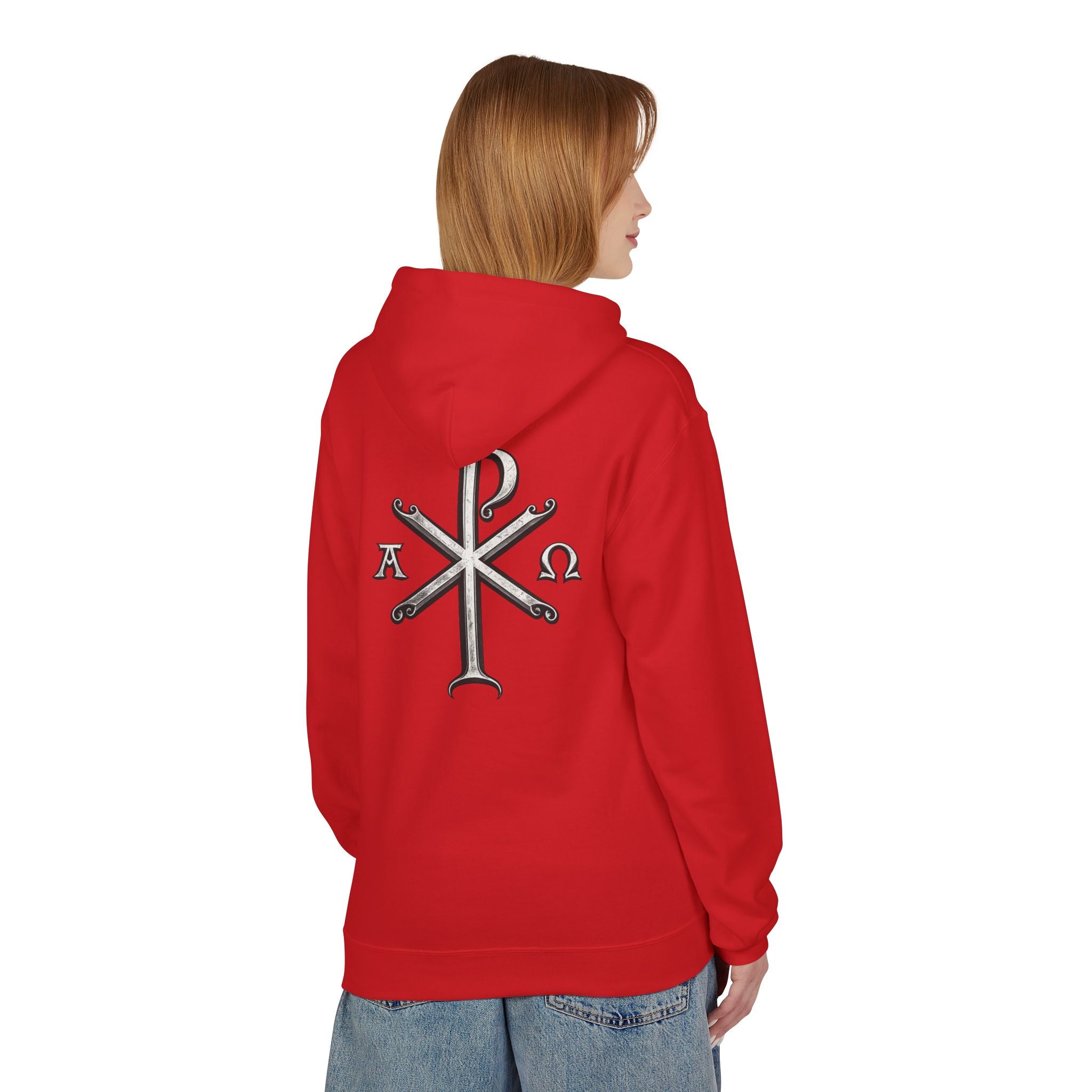 Christian Chi-Rho Hoodie — Iter Fidelis Faith Pullover