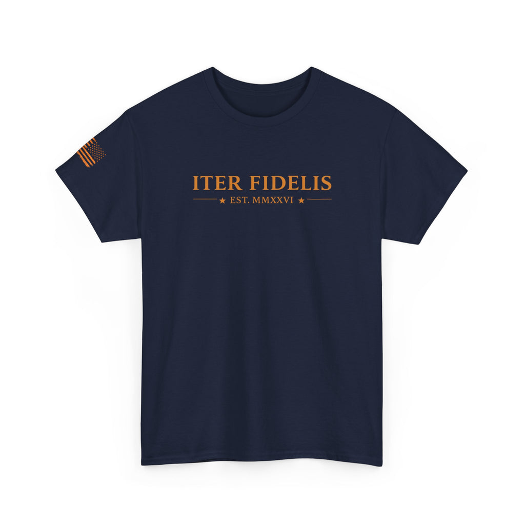 Bring the Thunder U.S. Navy "Iter Fidelis" Graphic Tee