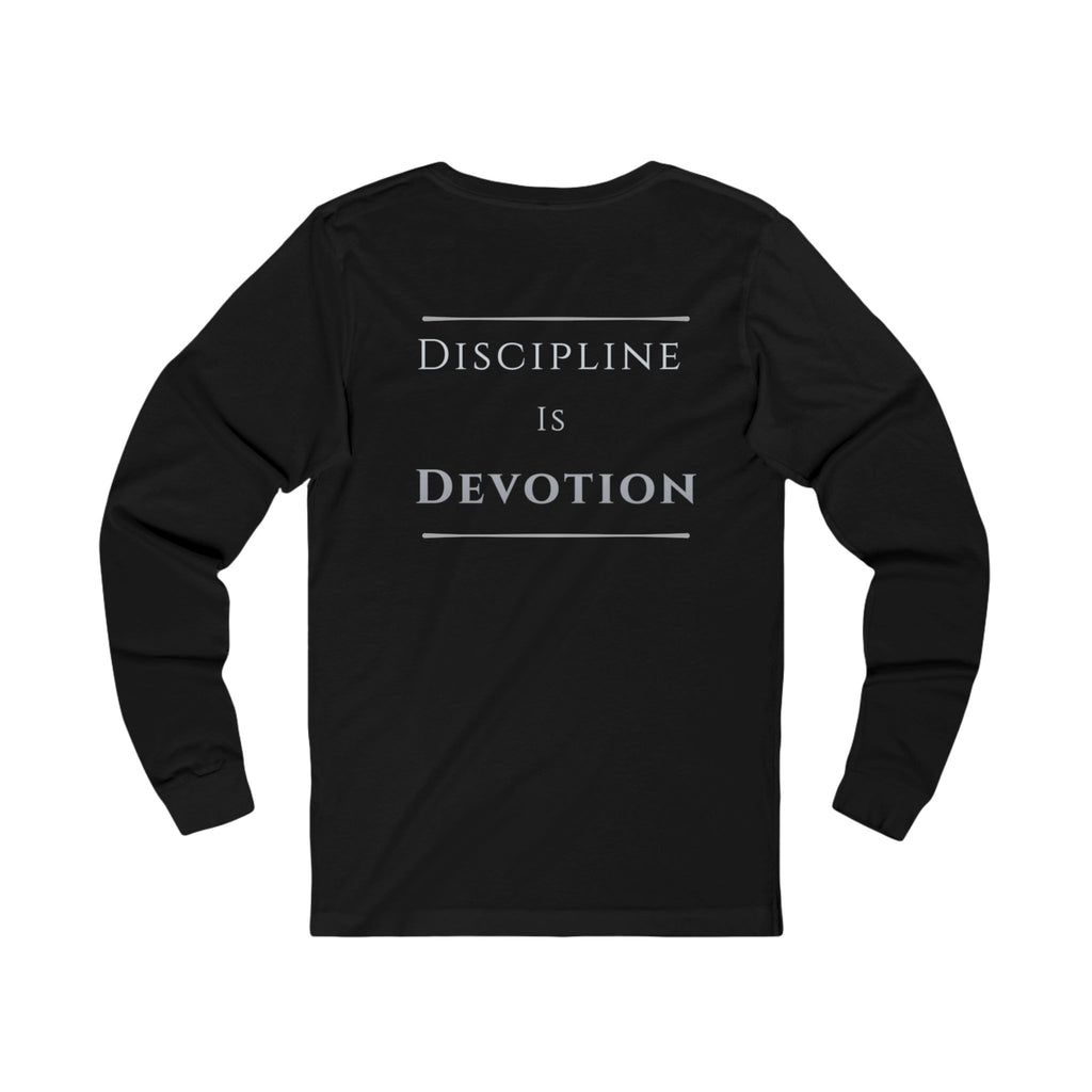 Discipline Is Devotion Long Sleeve Tee — Iter Fidelis